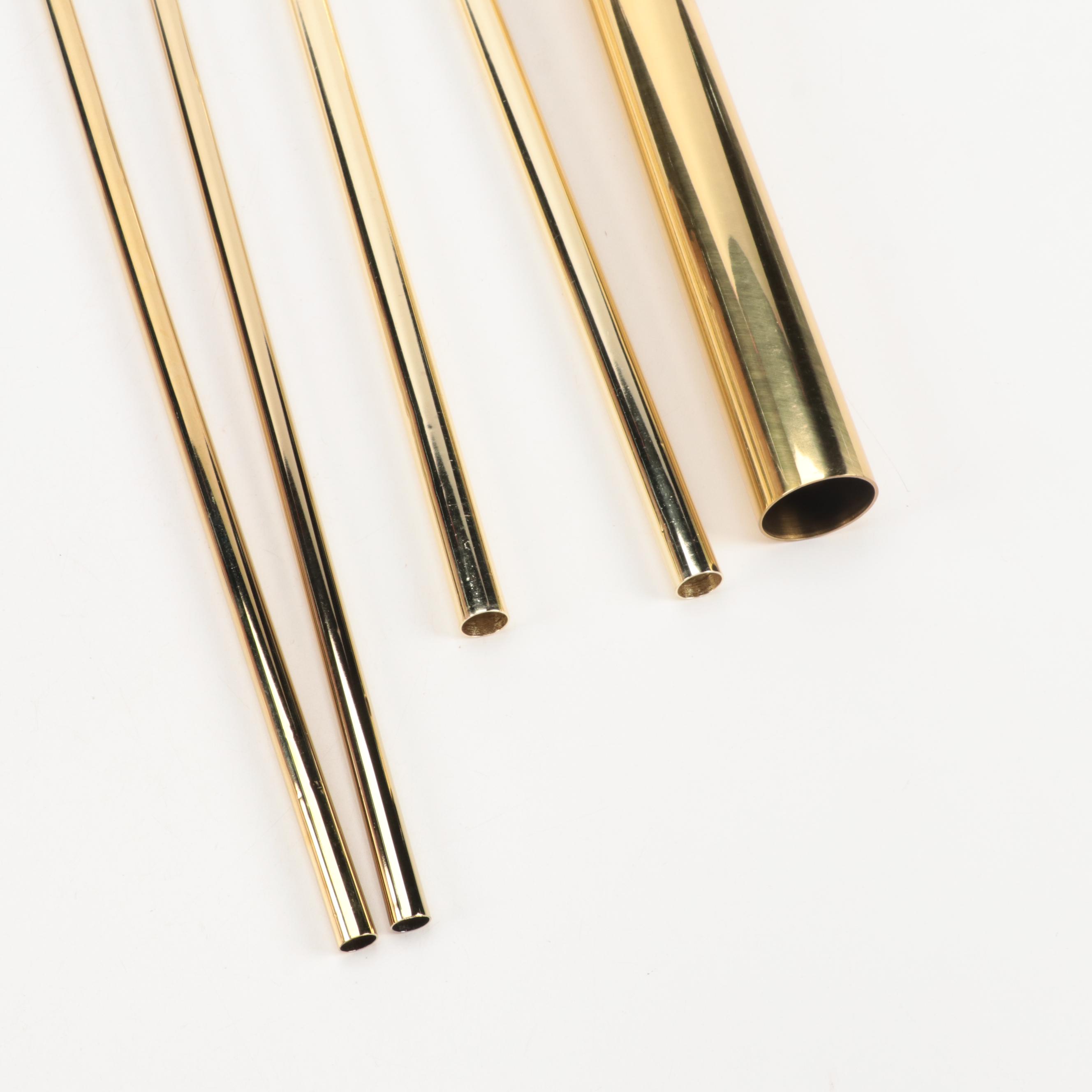 Bathroom Trim Kit with Extra Long P-Trap for Copper Pipe in Polished Brass