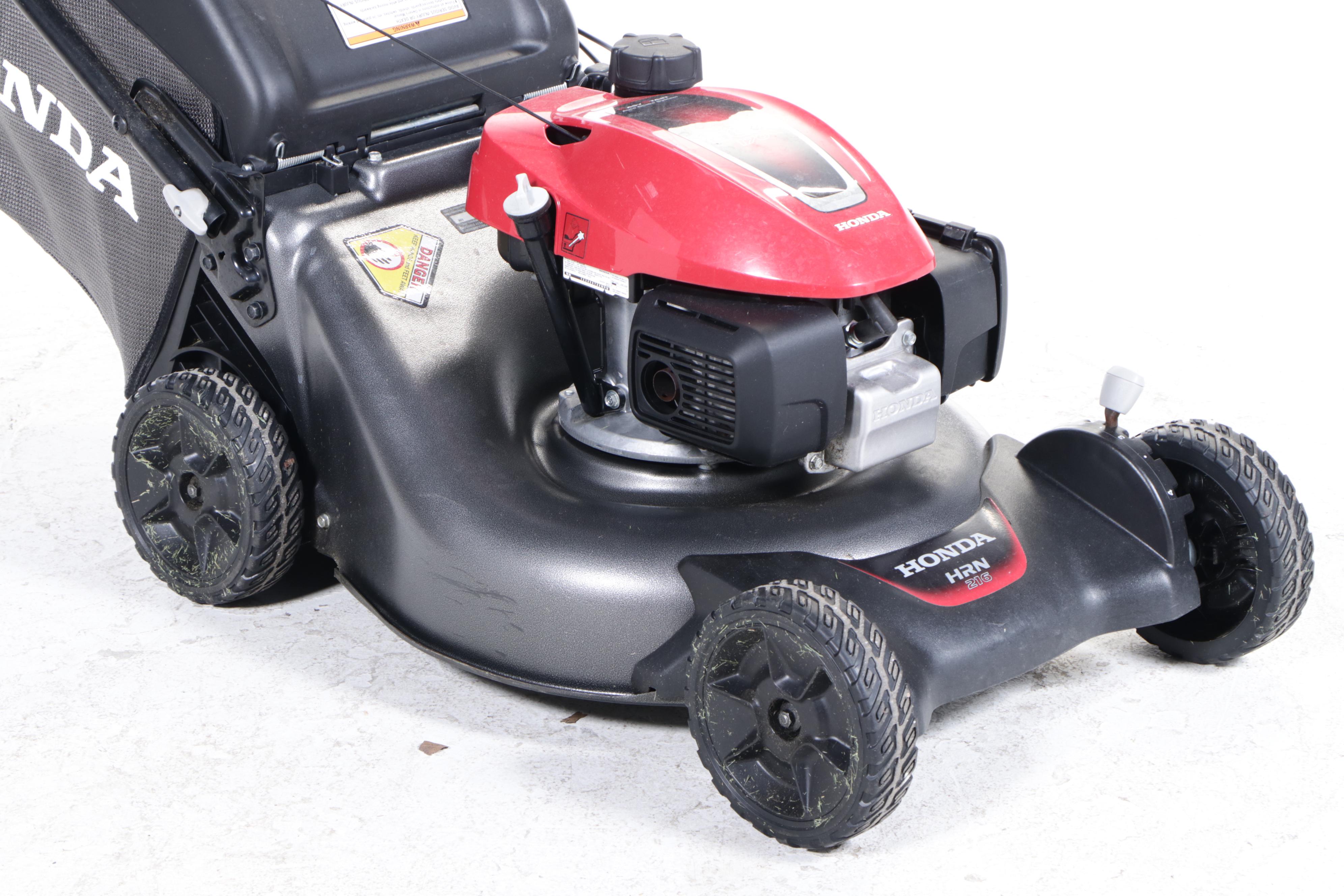 Honda Easy Start Gas-Powered Lawn Mower With Bag