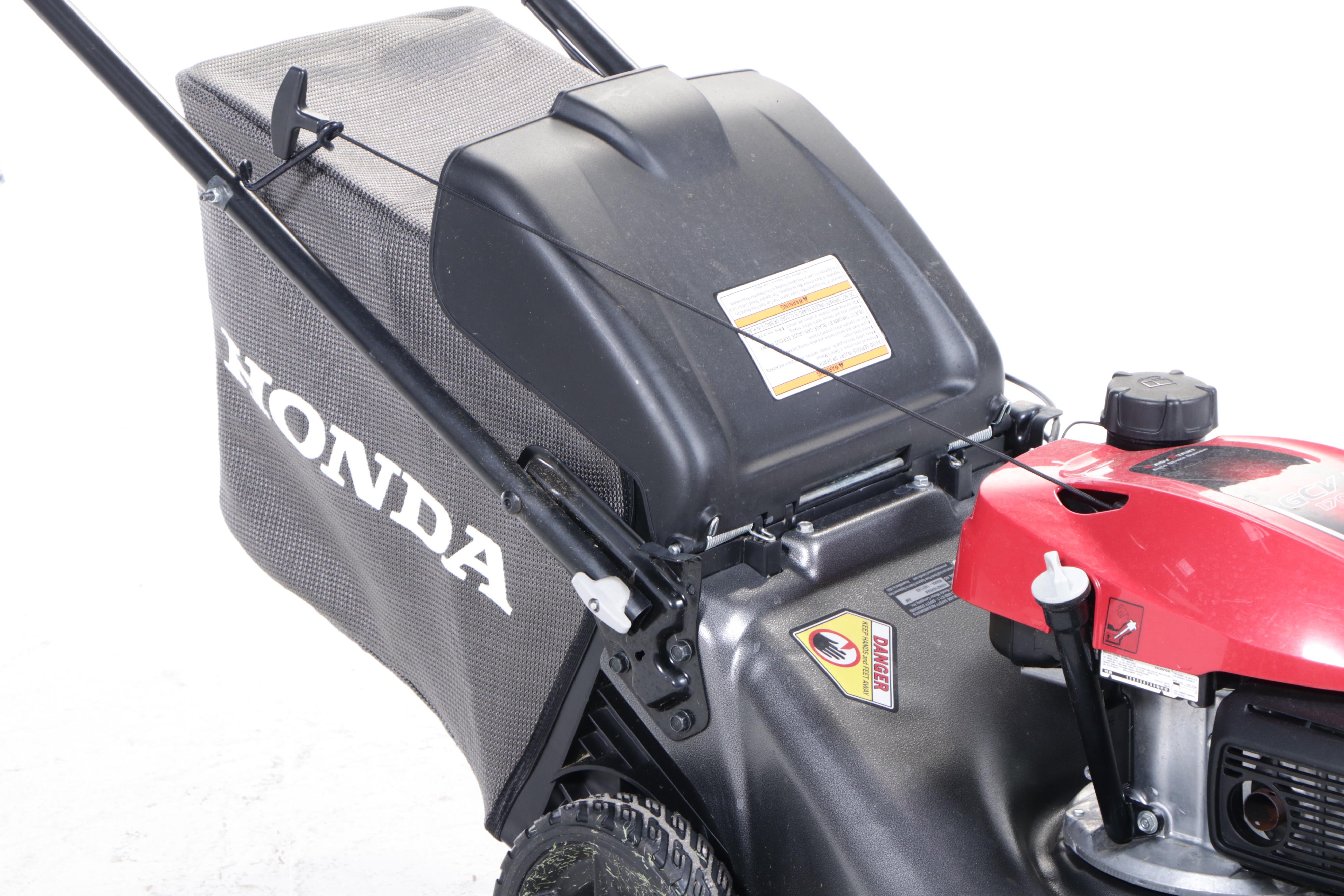 Honda Easy Start Gas-Powered Lawn Mower With Bag
