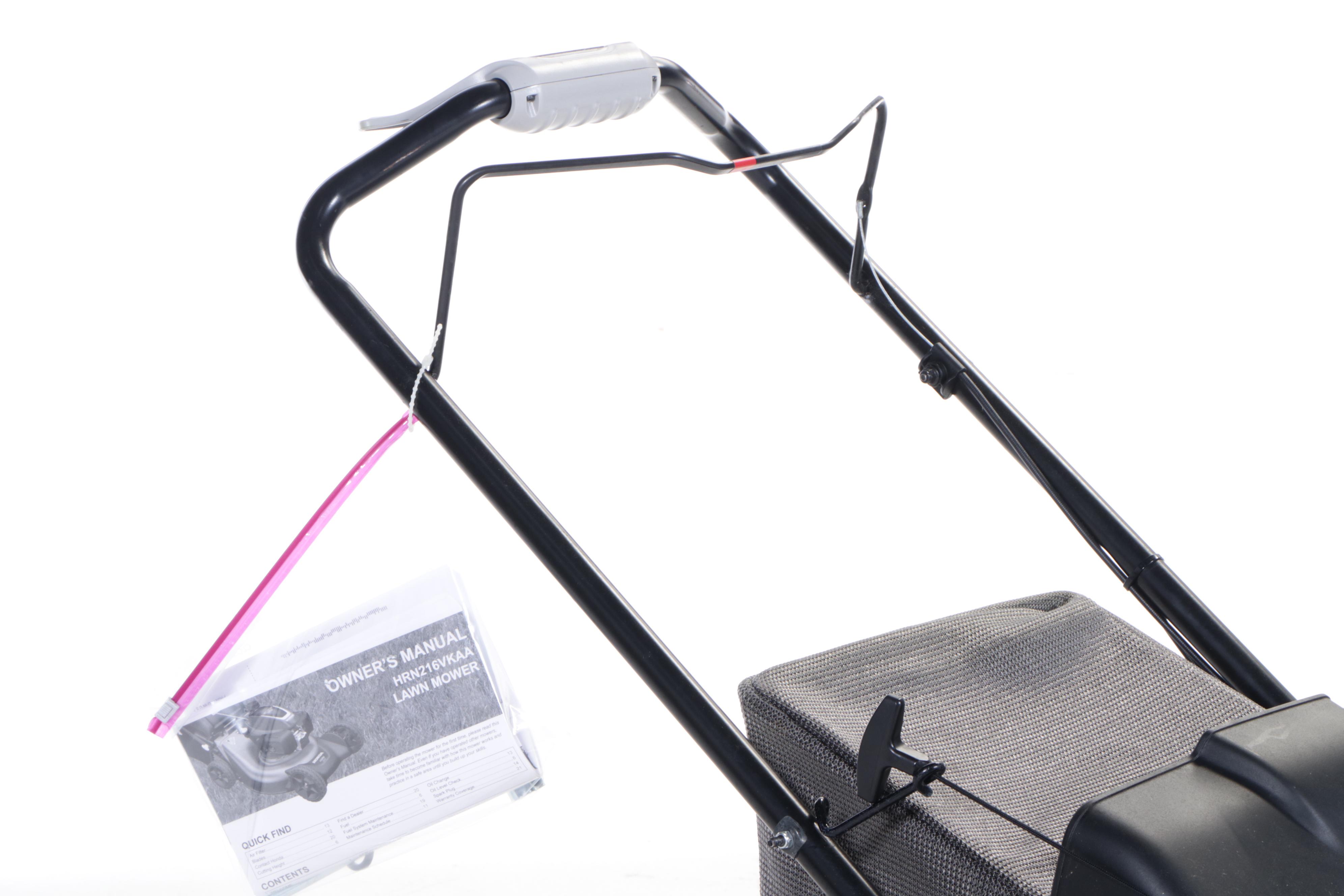 Honda Easy Start Gas-Powered Lawn Mower With Bag