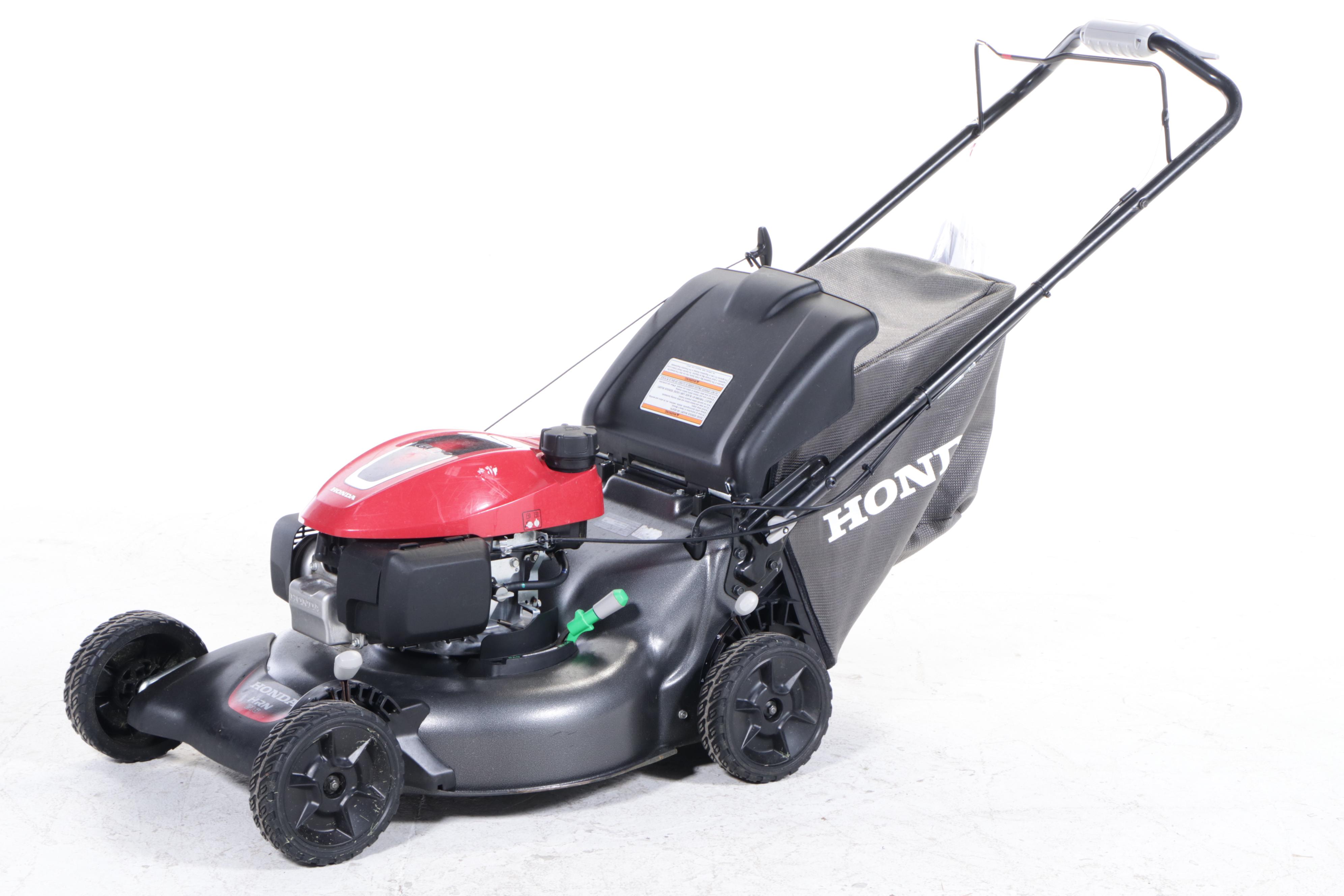 Honda Easy Start Gas-Powered Lawn Mower With Bag