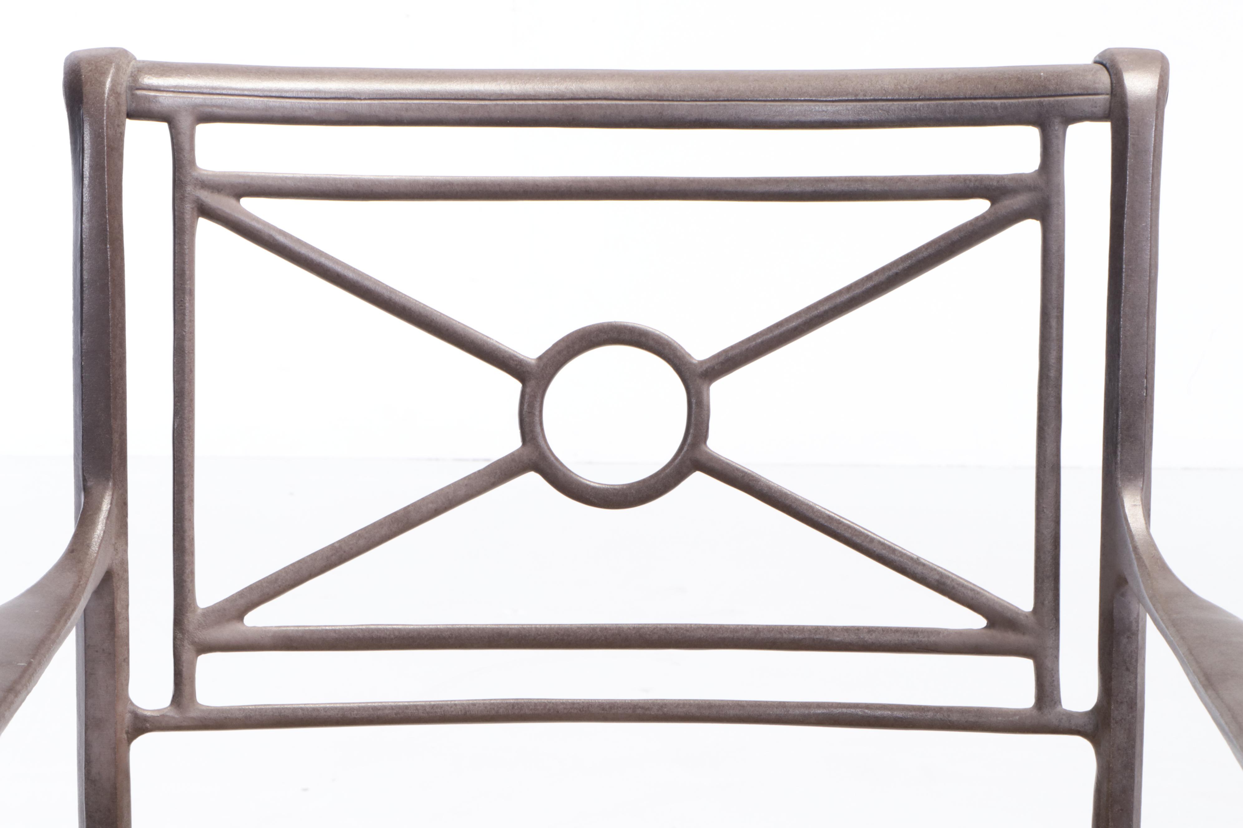 Cast Aluminum Bar Height Patio Dining Set