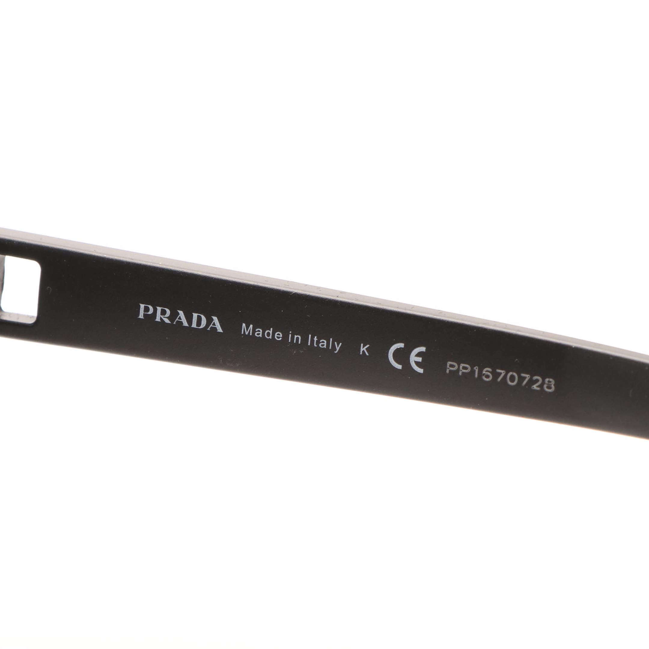 Prada Sport 0PS02XS Dark Gray Mirrored Sunglasses with Case and Box