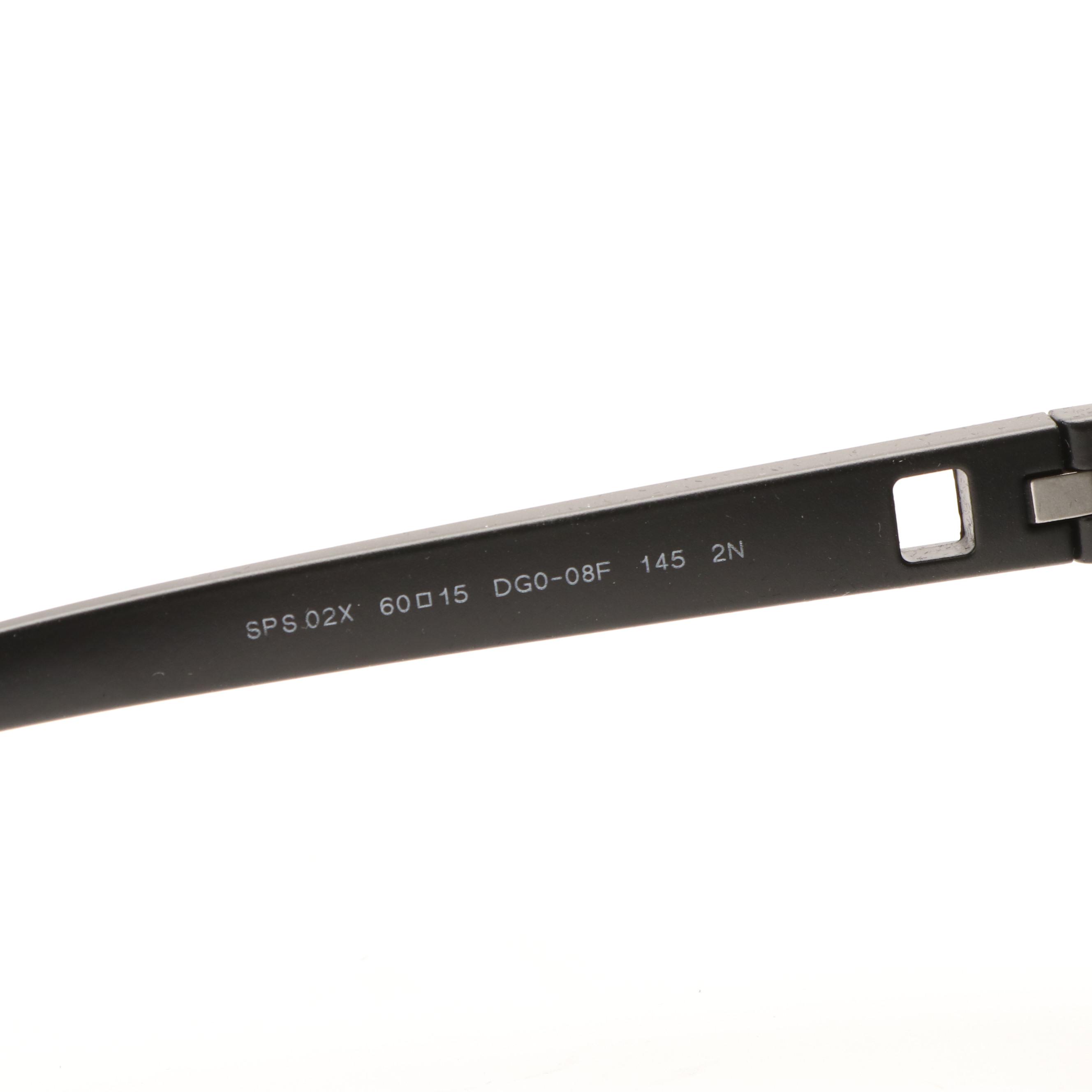 Prada Sport 0PS02XS Dark Gray Mirrored Sunglasses with Case and Box