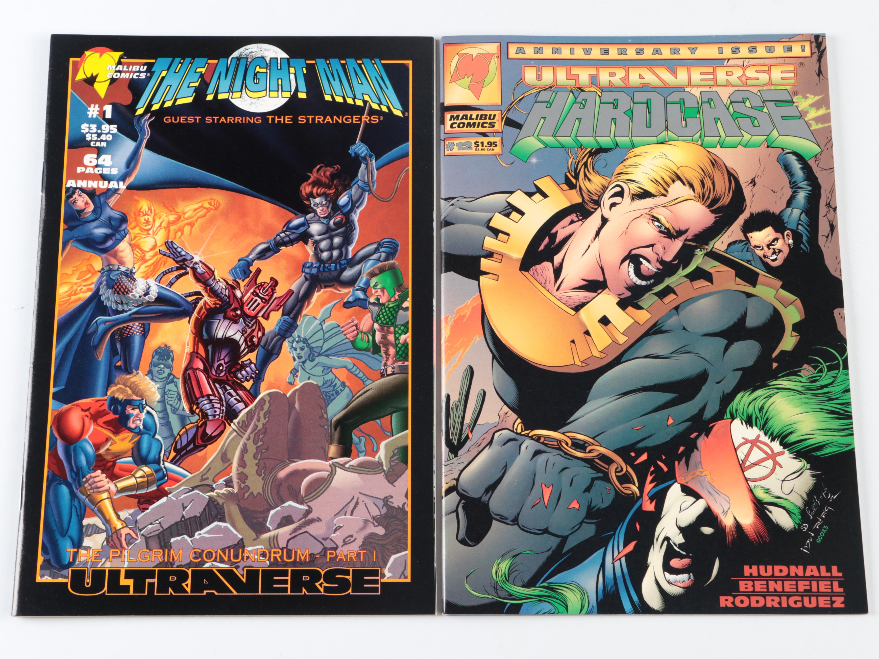 Modern Age "Hardcase", "The Night Man", "Solitaire", and More Comic Books