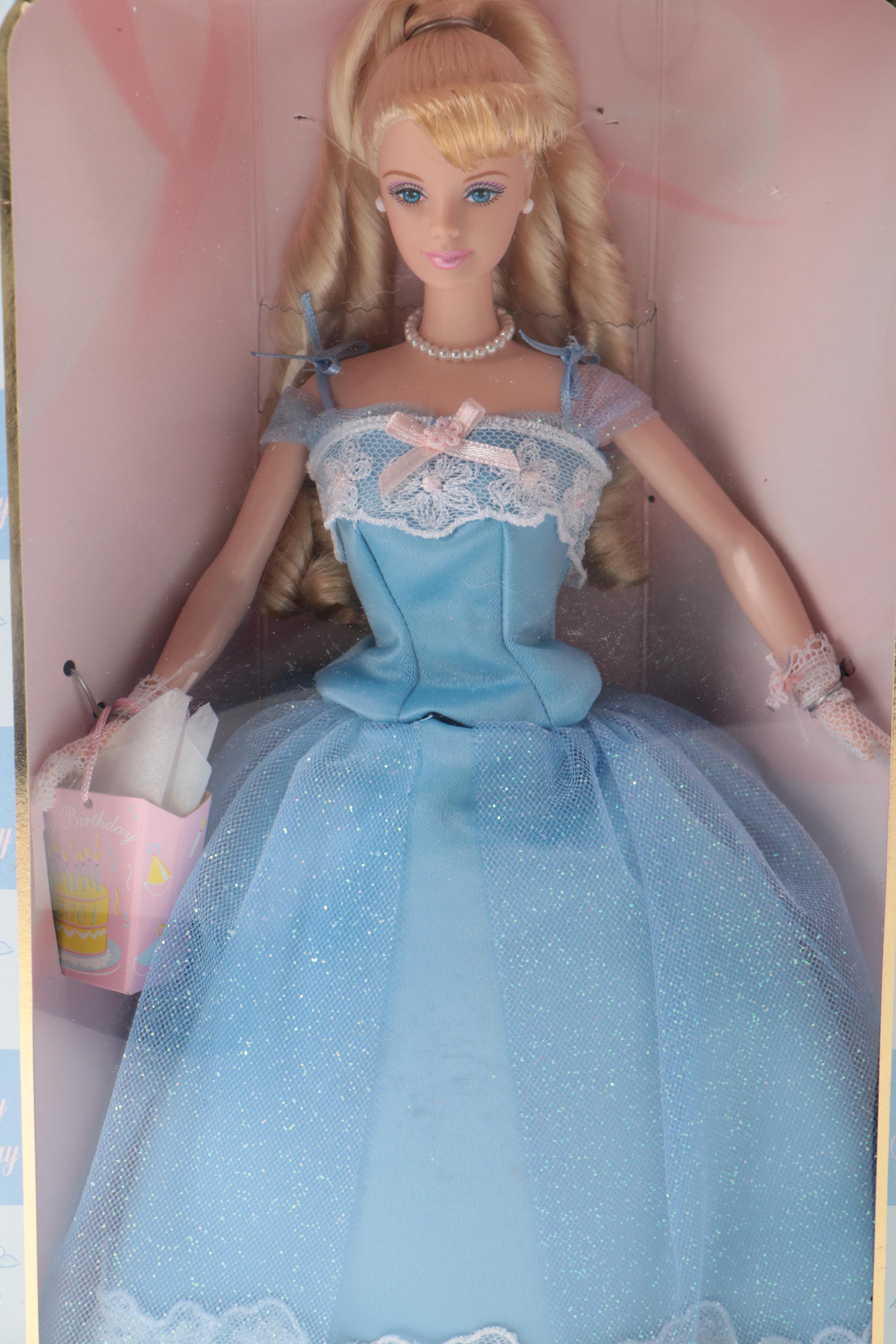 Mattel Blushing Bride, Birthday Wishes and More Barbie Dolls