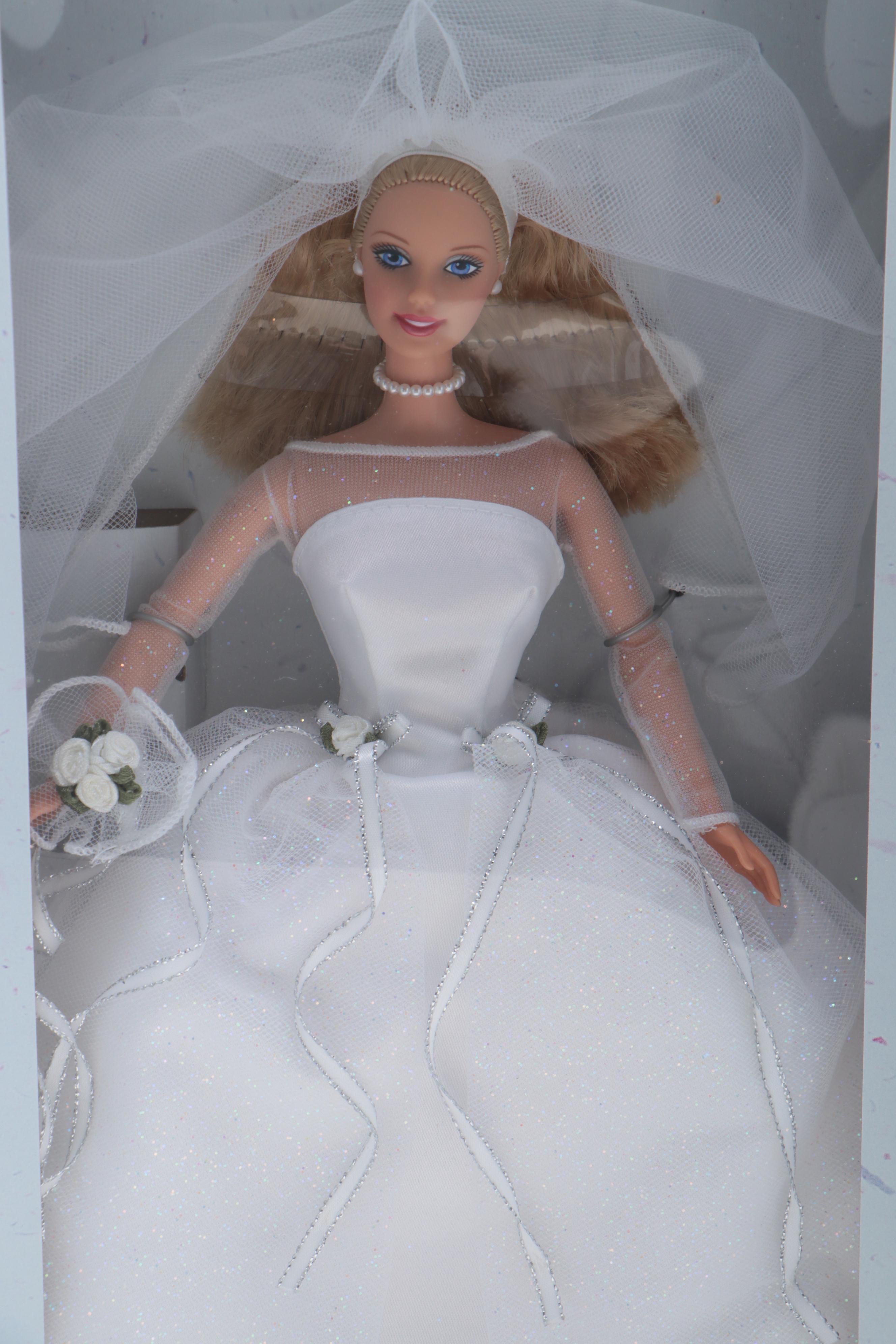 Mattel Blushing Bride, Birthday Wishes and More Barbie Dolls