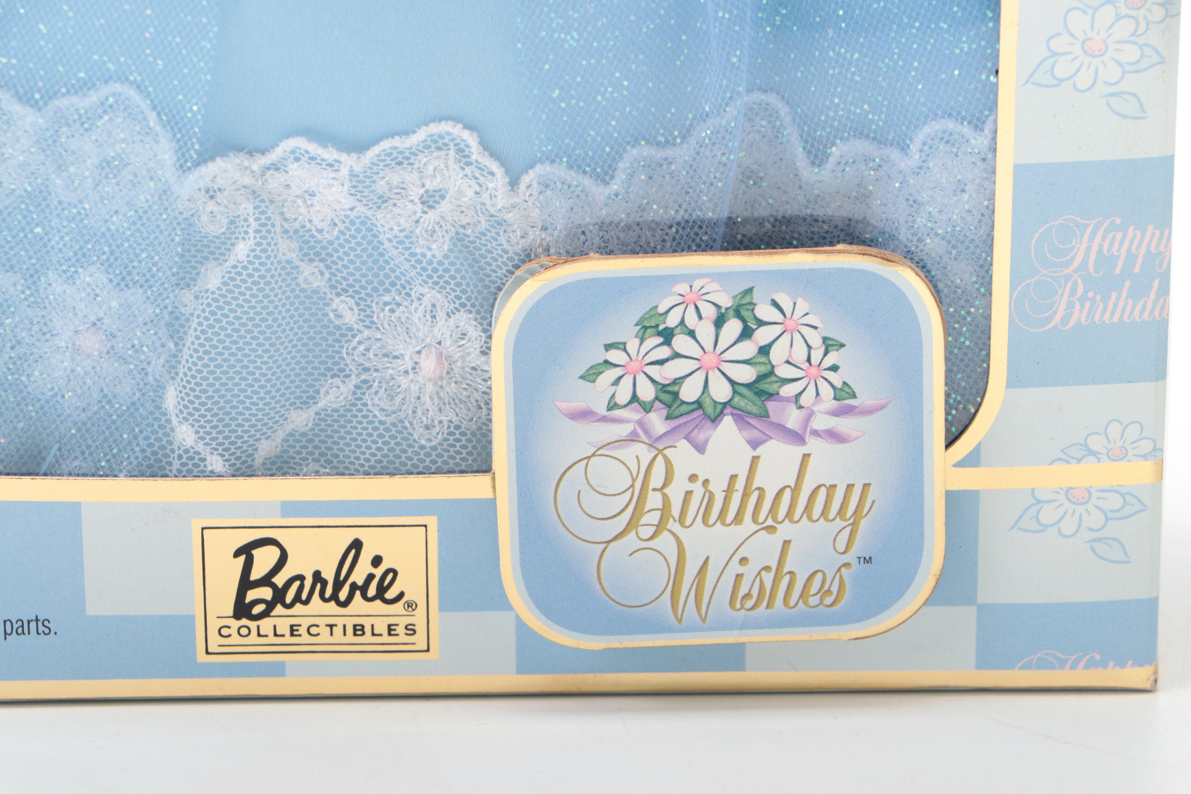 Mattel Blushing Bride, Birthday Wishes and More Barbie Dolls