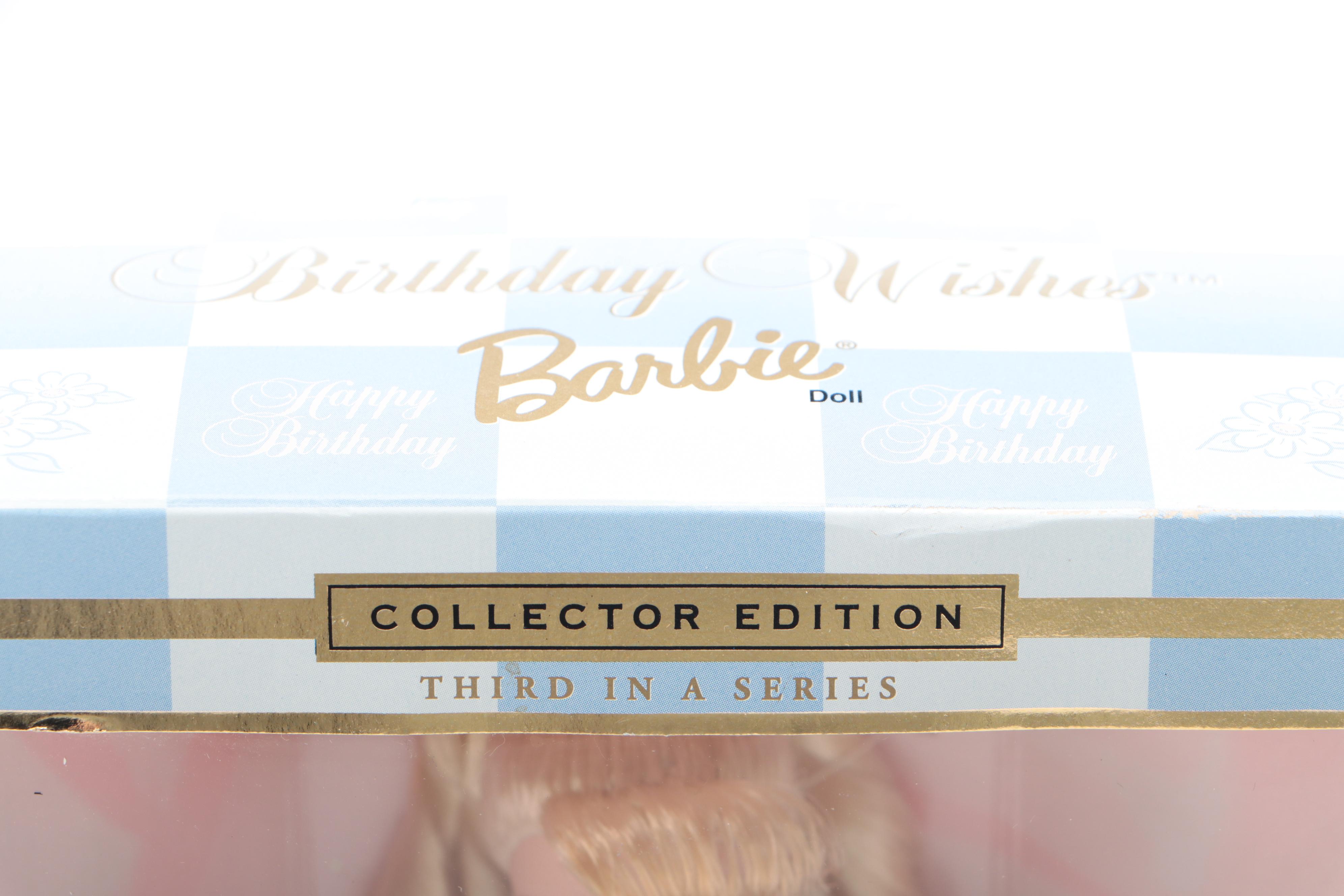 Mattel Blushing Bride, Birthday Wishes and More Barbie Dolls