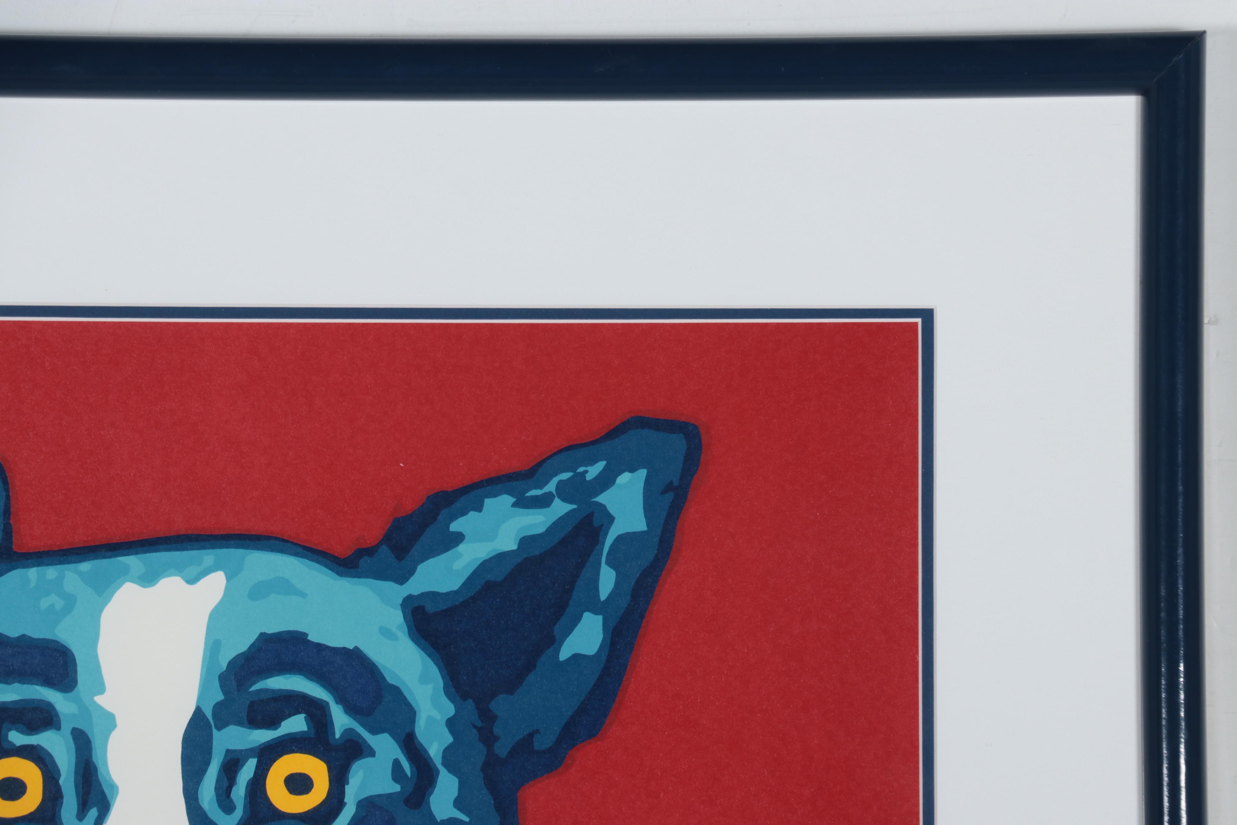 George Rodrigue Serigraph "Spring is Here"