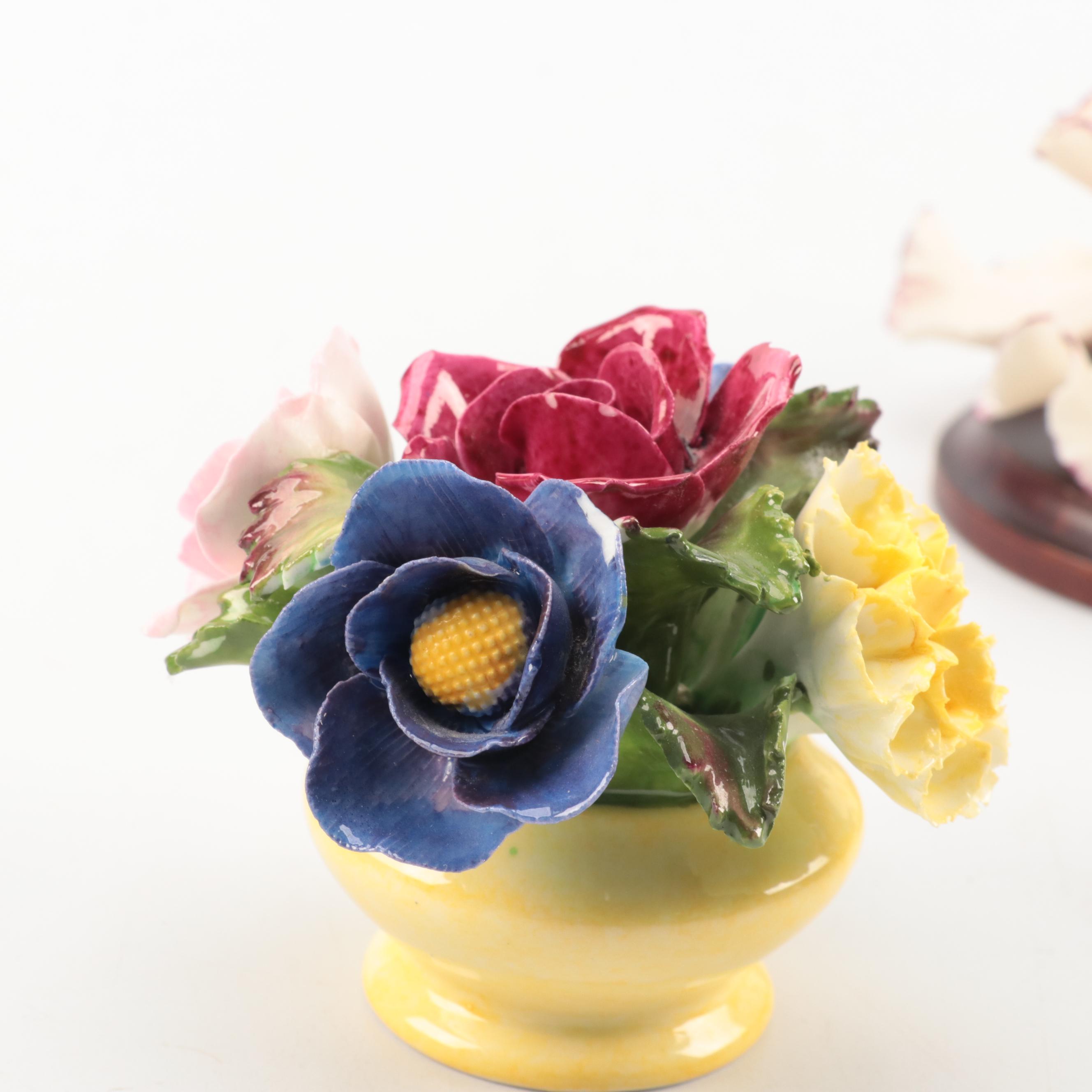 Maruri "Ruby-Throated Hummingbird with Azalea" Porcelain Figurine and More