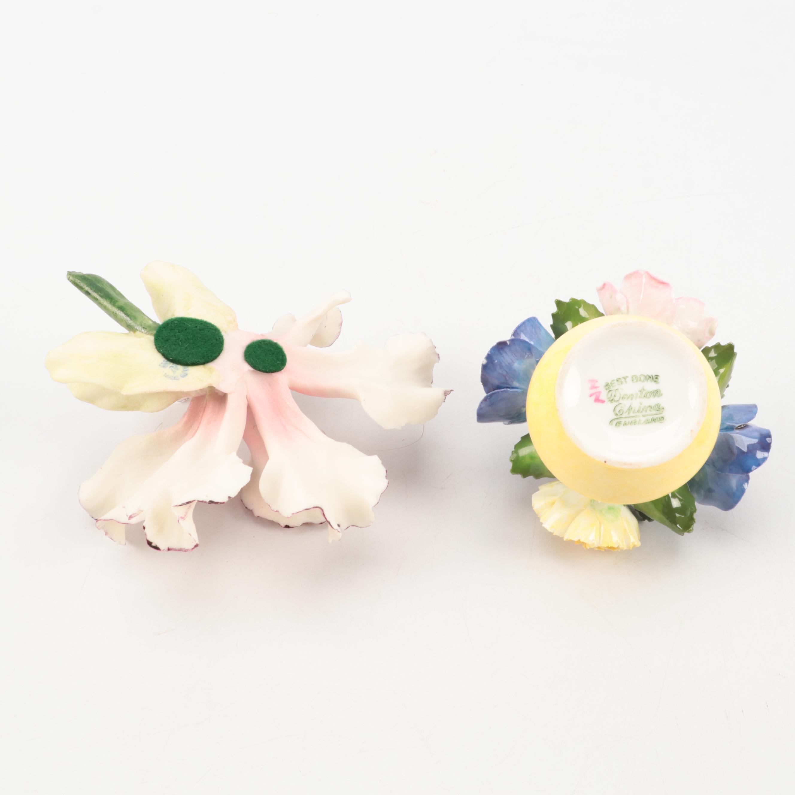 Maruri "Ruby-Throated Hummingbird with Azalea" Porcelain Figurine and More