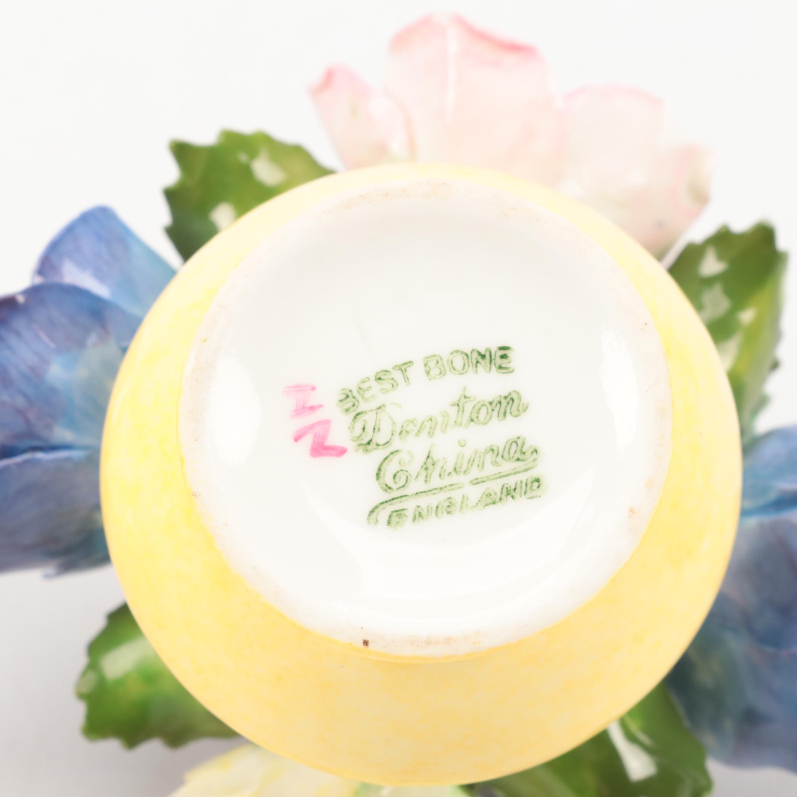 Maruri "Ruby-Throated Hummingbird with Azalea" Porcelain Figurine and More