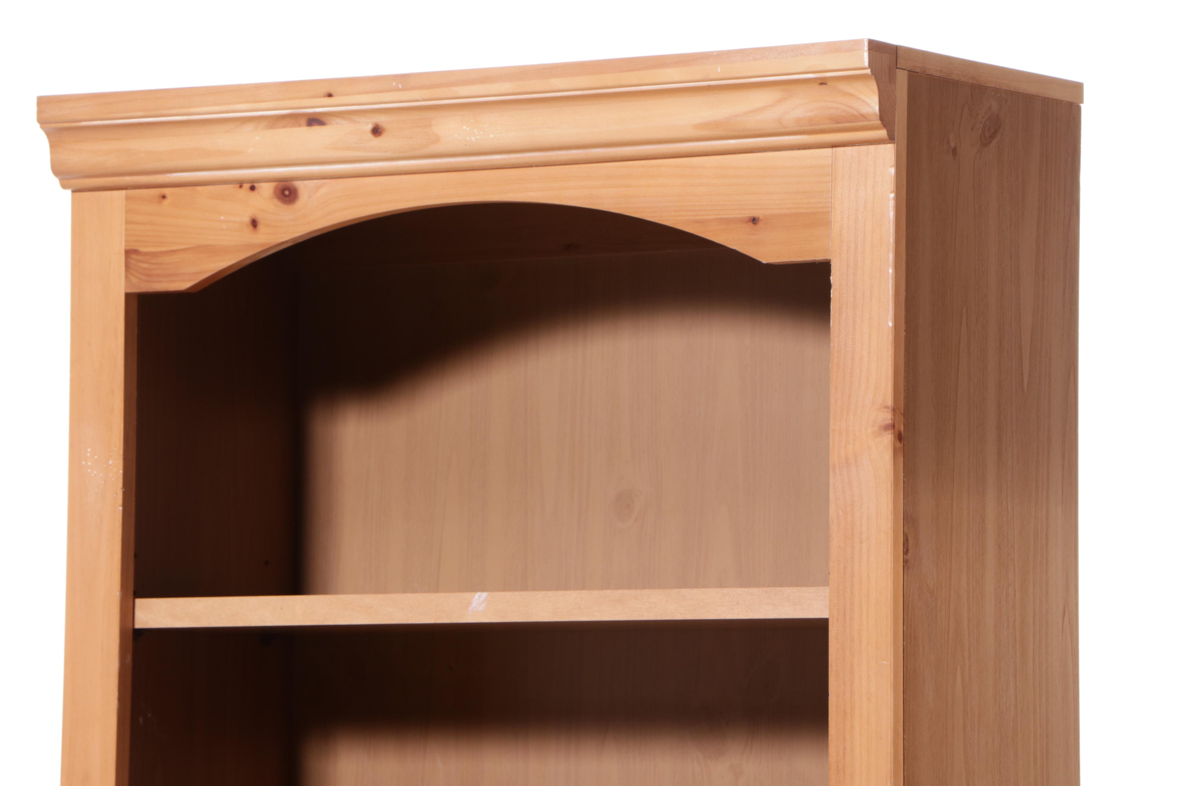 Modular Pine Bookcase with Laminate Shelves