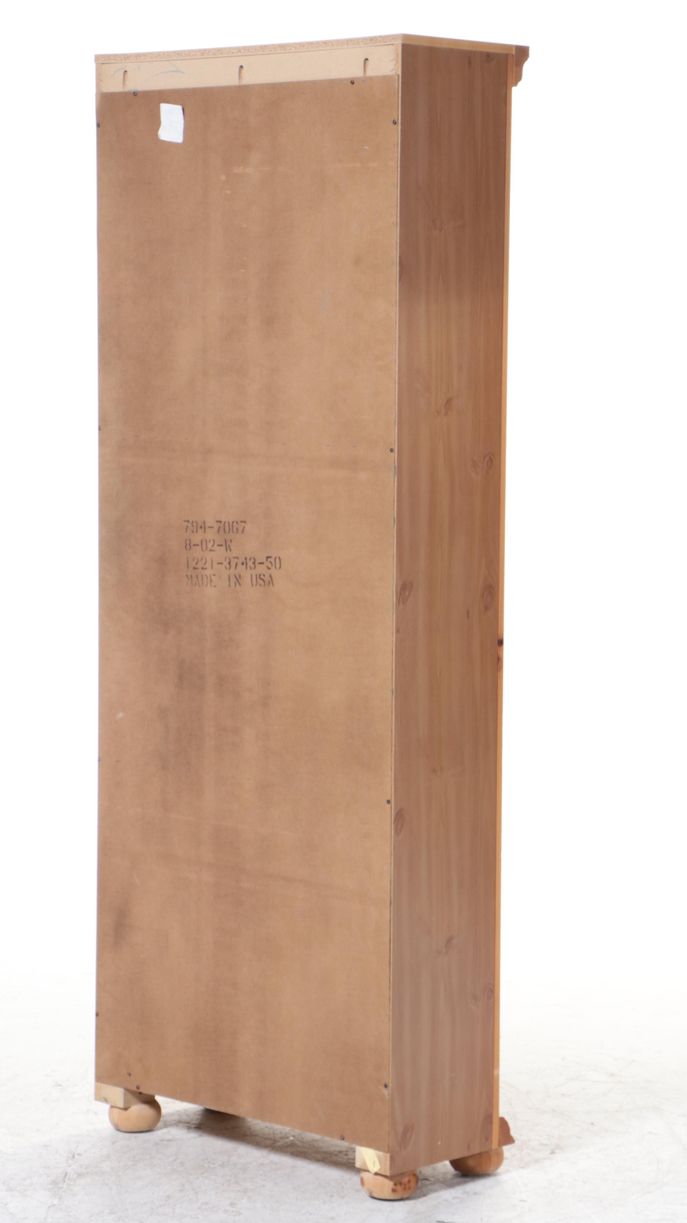 Modular Pine Bookcase with Laminate Shelves