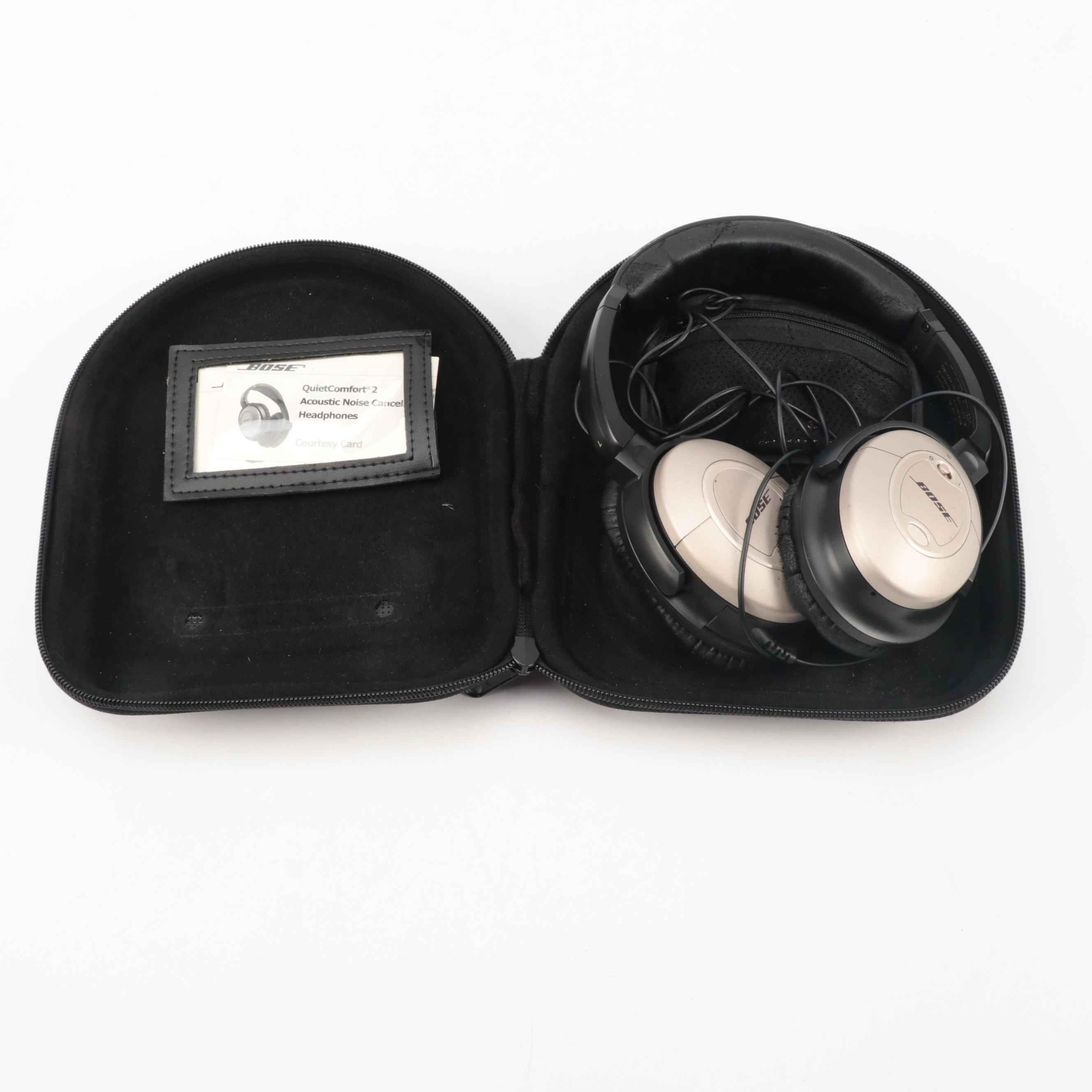 Bose QuietComfort 2 Acoustic Noise Canceling Headphones