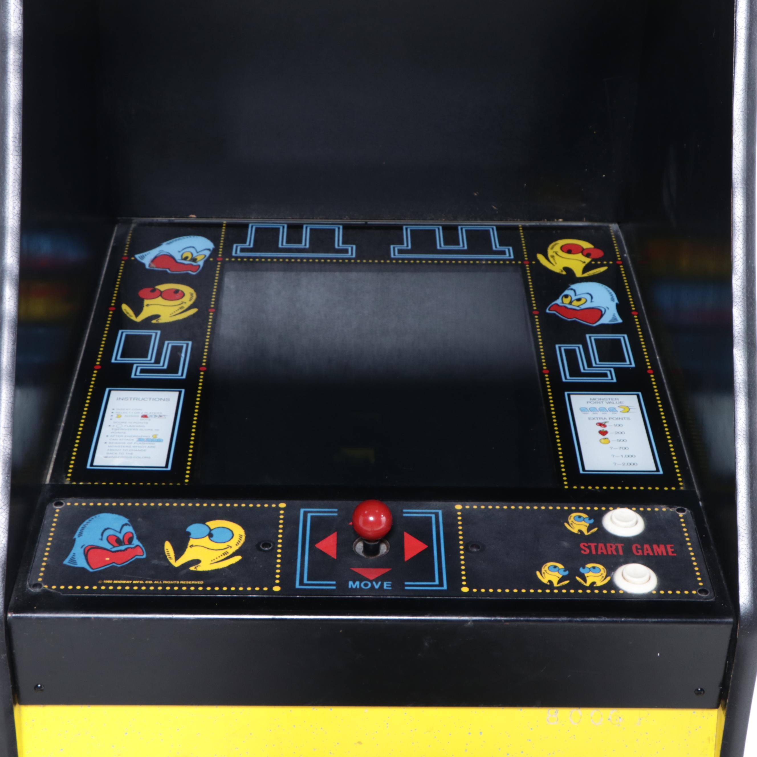 Midway Pac-Man Video Arcade Game