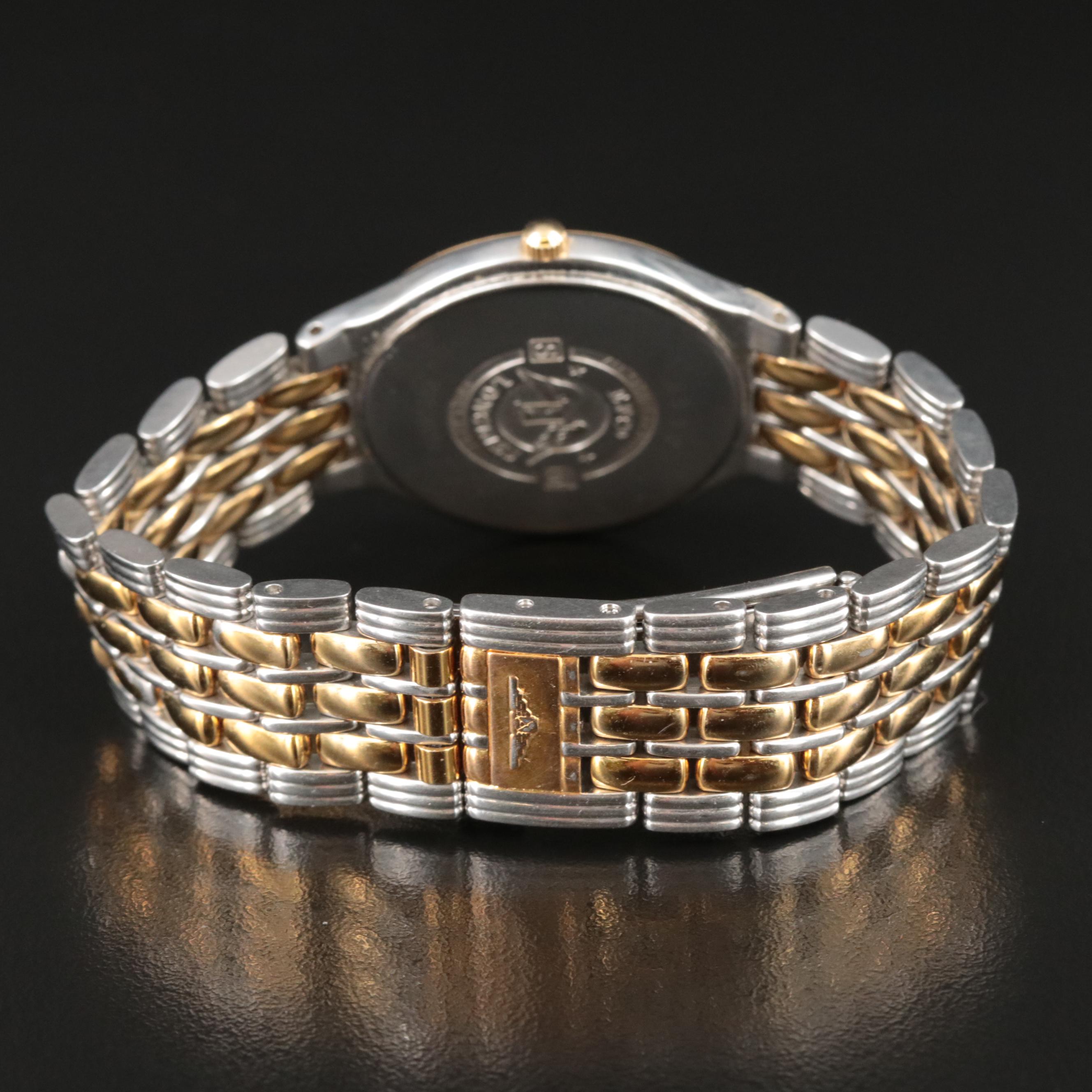 **Longines Slim Design Two-Tone Quartz Watch