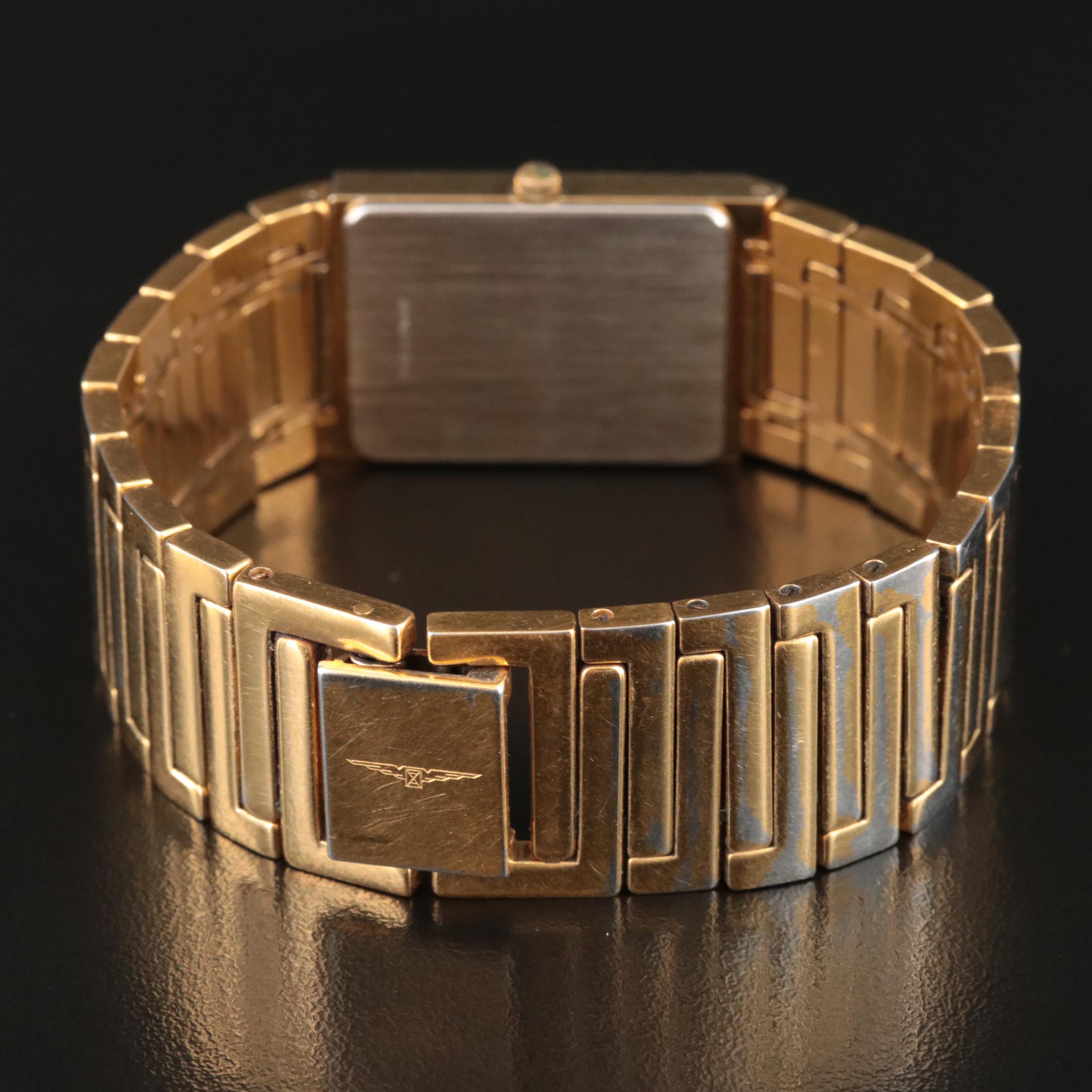 Longines QWR Crystal-Accented Quartz Watch