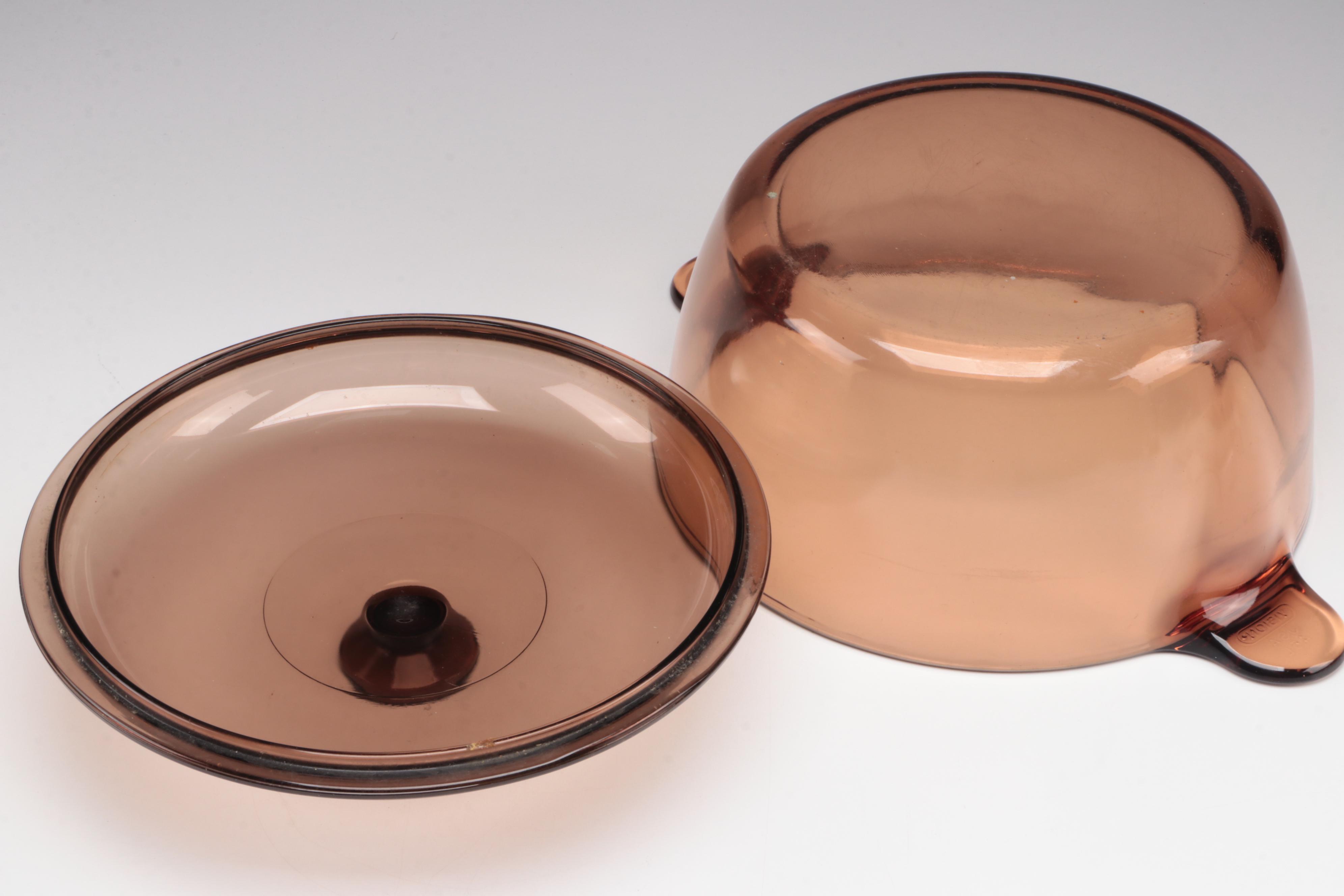 Pyrex and Vision Glass Pots and Pans