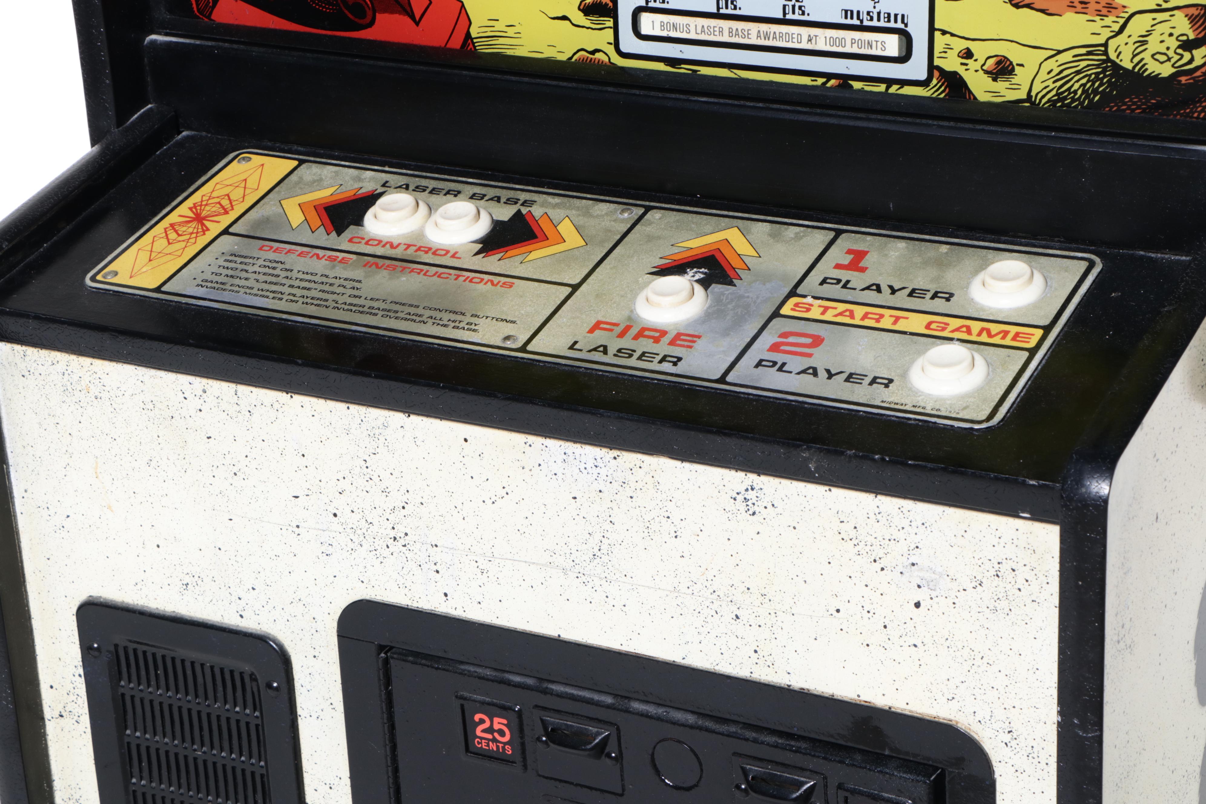 Midway Co. Space Invaders Video Arcade Game