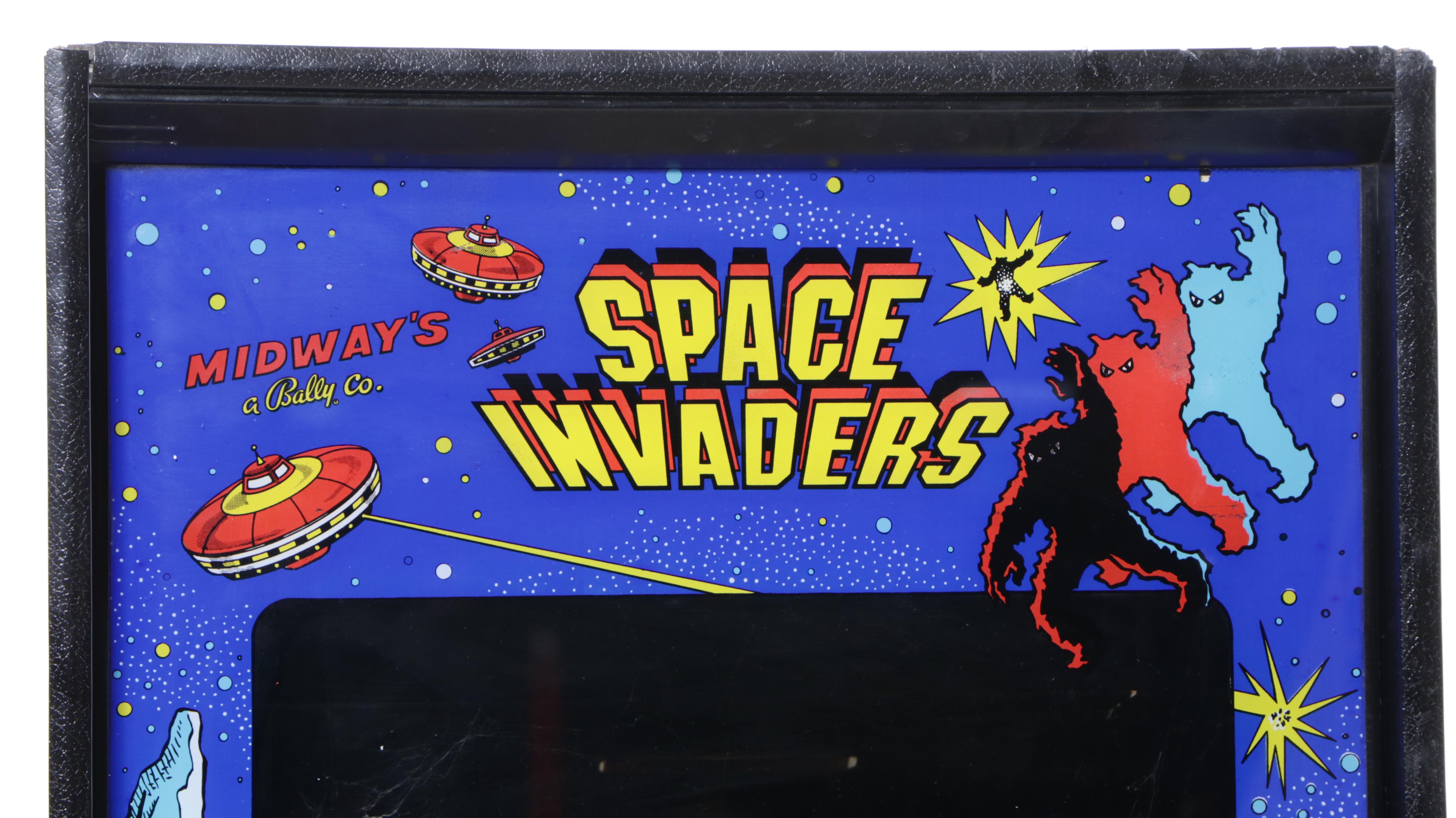 Midway Co. Space Invaders Video Arcade Game