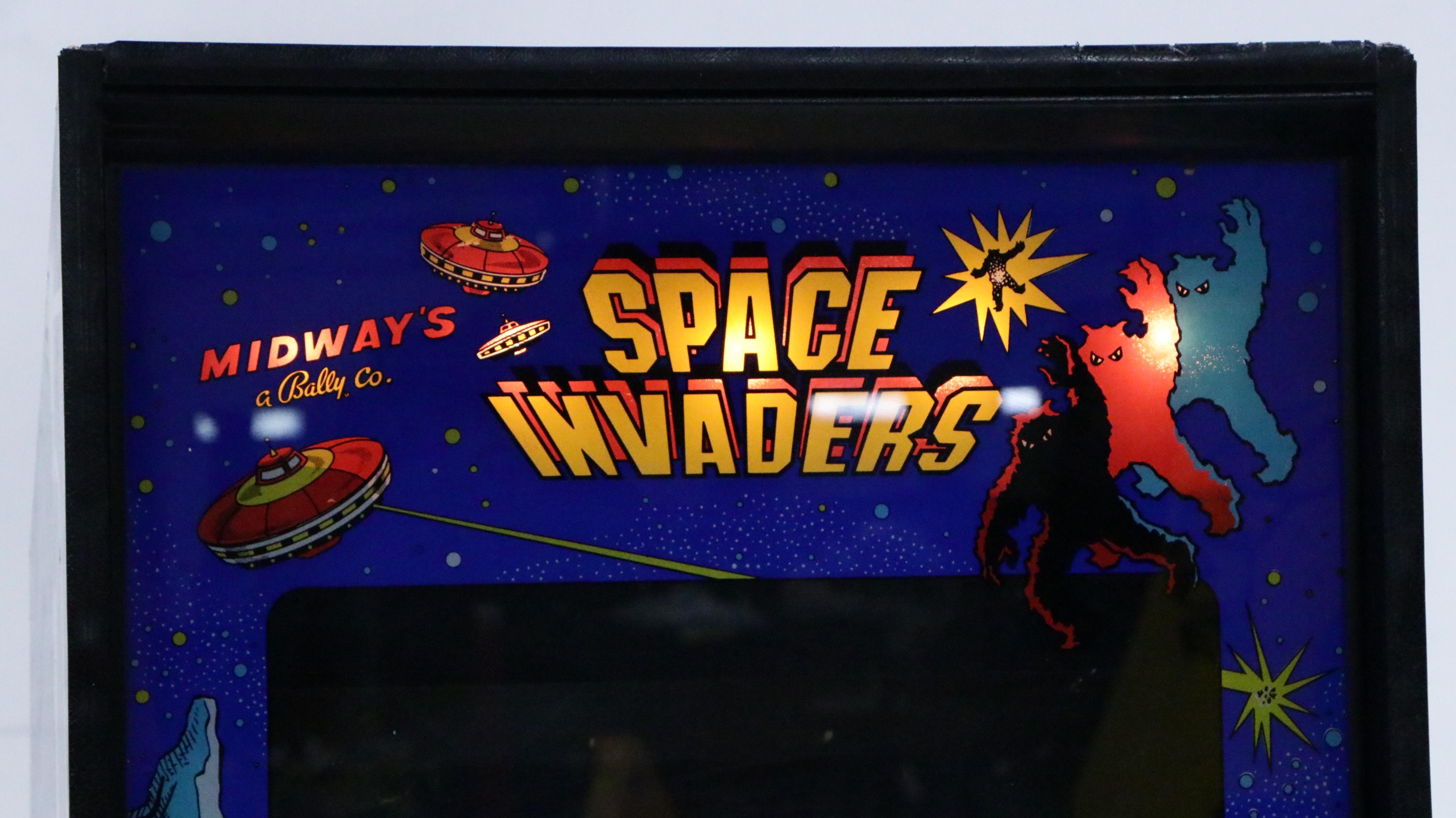 Midway Co. Space Invaders Video Arcade Game