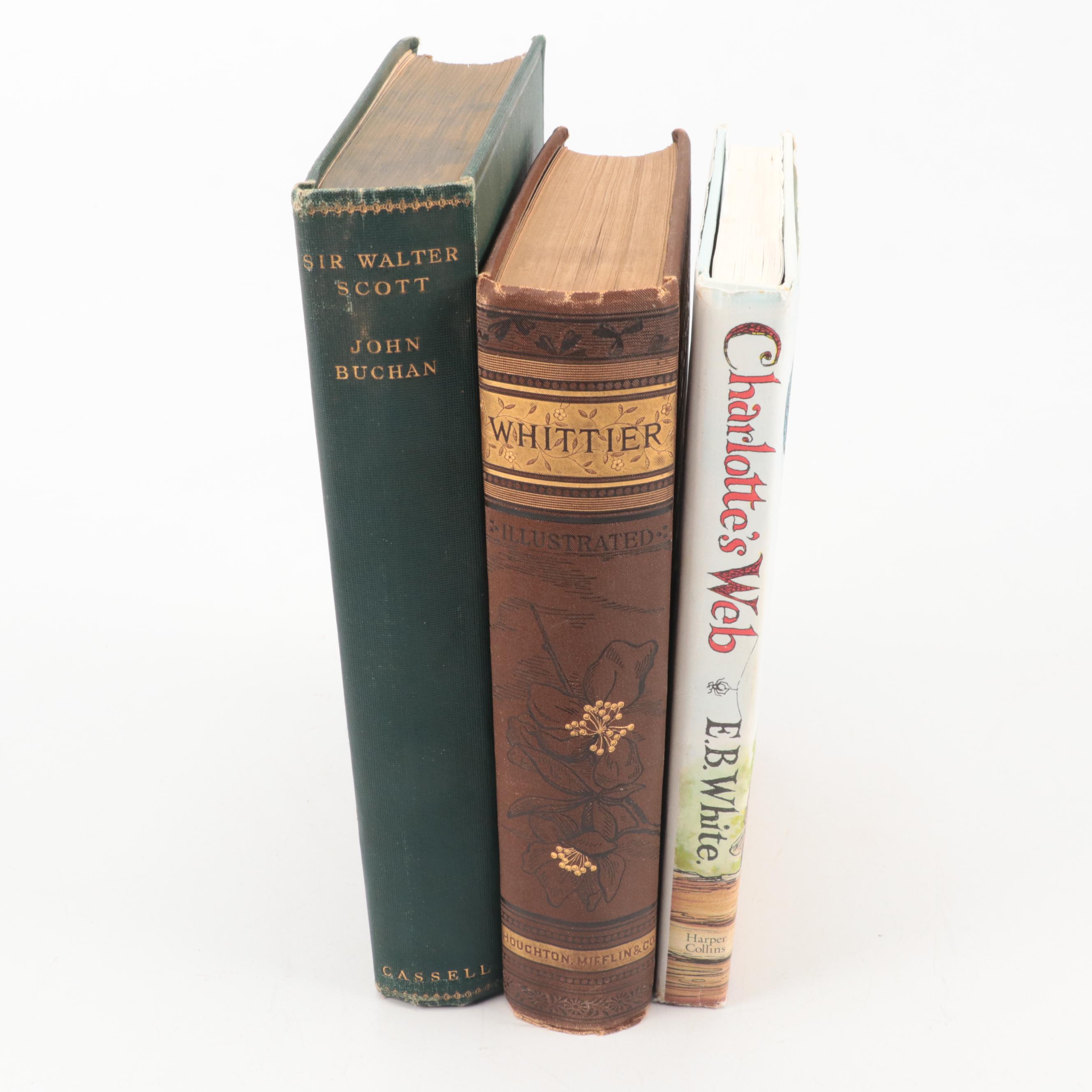 Illustrated "Charlotte's Web" by E. B. White and More Books