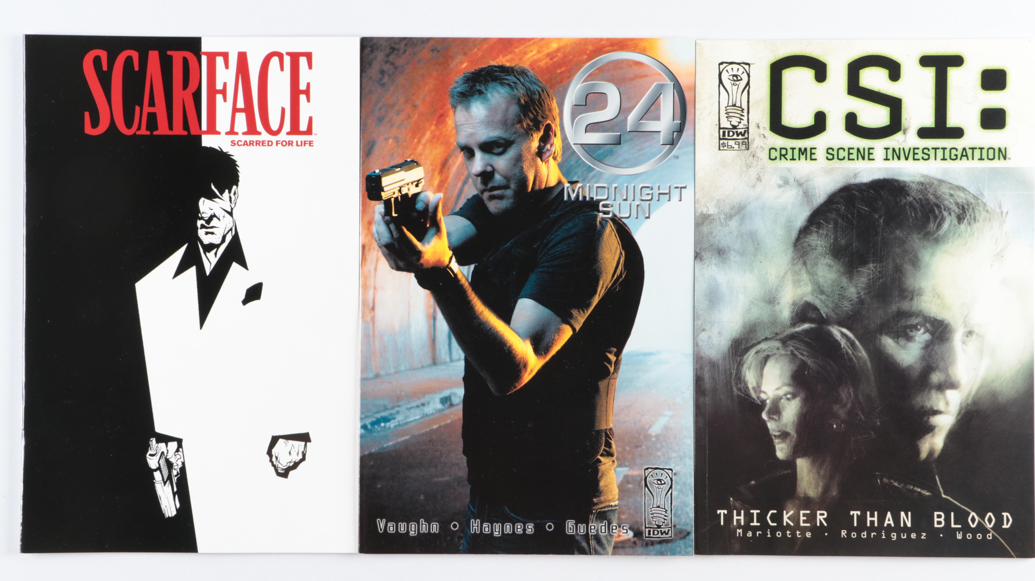 Modern Age "24 Midnight Sun", "CSI", "Scarface" and More Comic Books