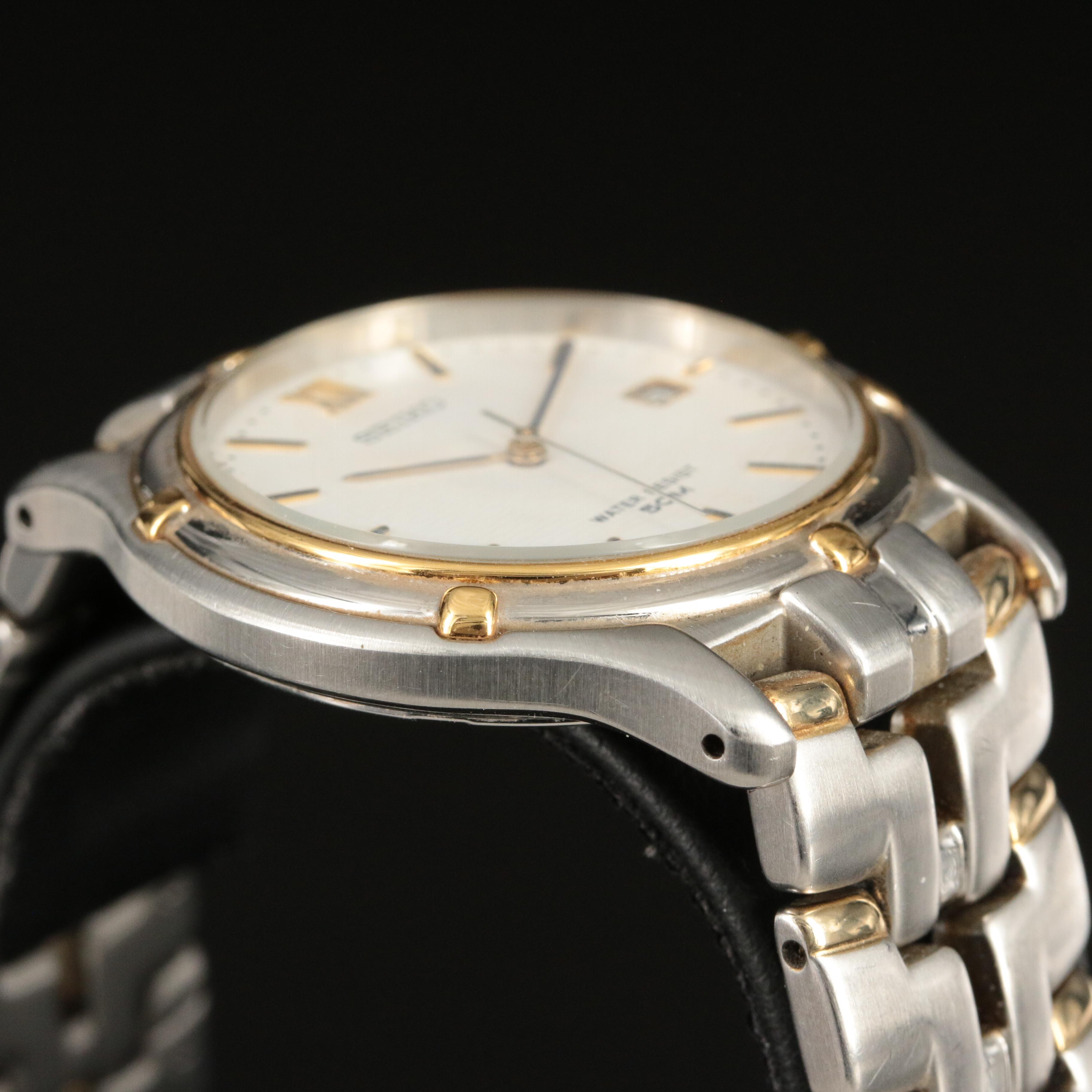 Seiko Two-Tone Date Watch