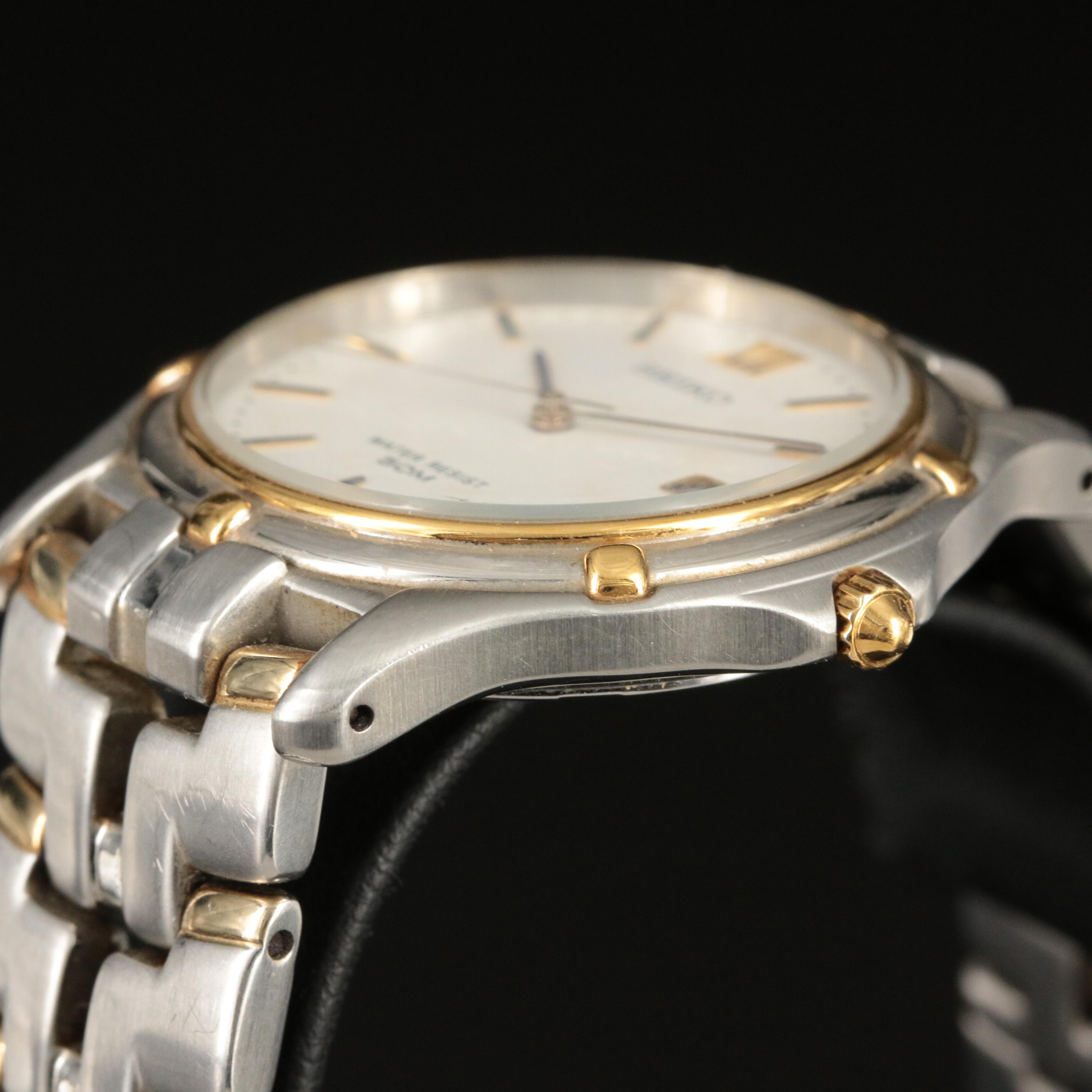 Seiko Two-Tone Date Watch