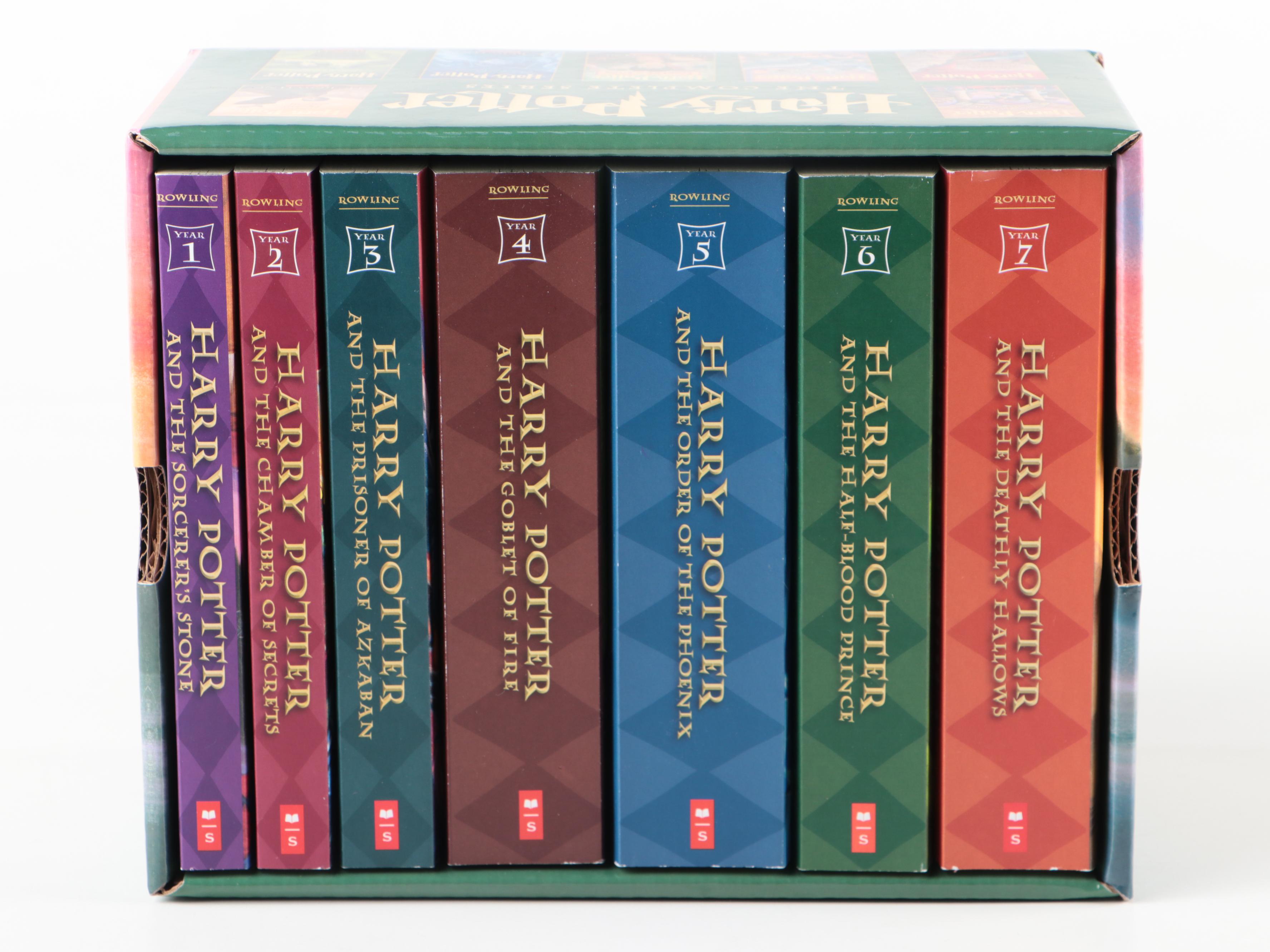 "Harry Potter" Complete Series Paperback Box Set by J. K. Rowling