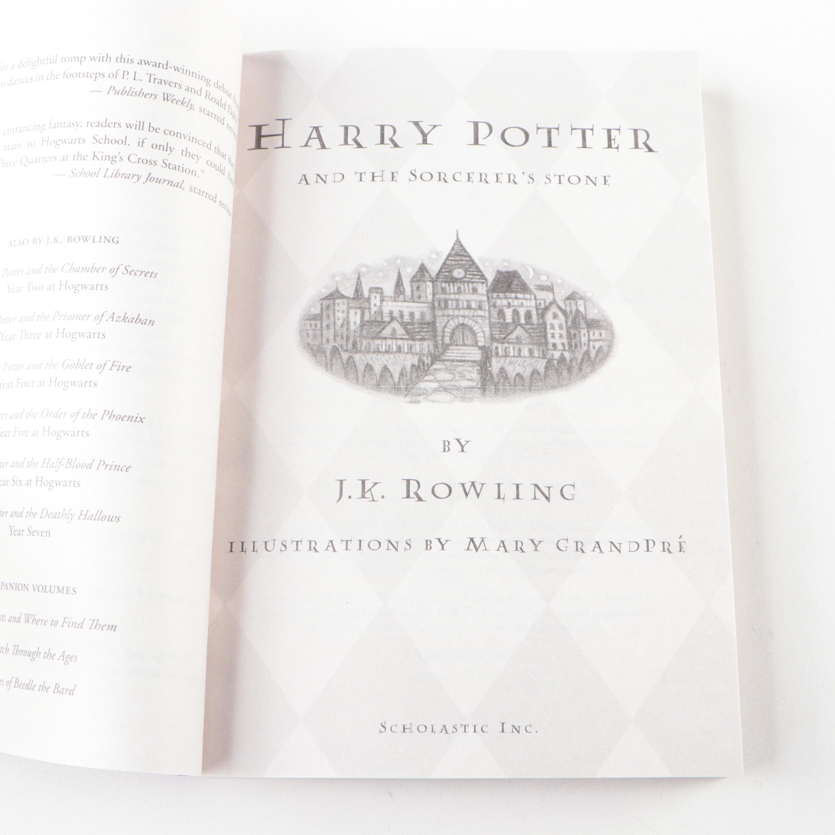 "Harry Potter" Complete Series Paperback Box Set by J. K. Rowling