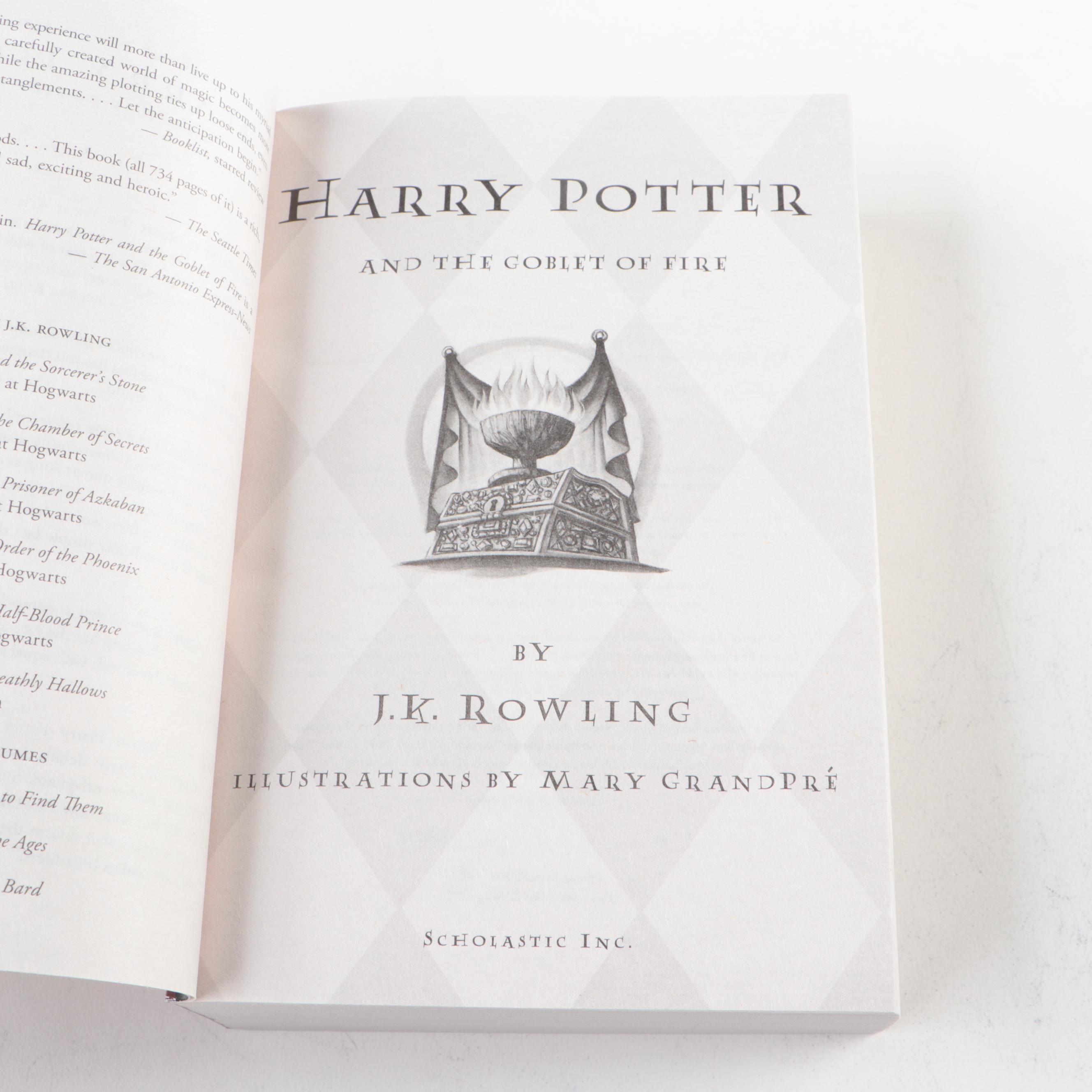 "Harry Potter" Complete Series Paperback Box Set by J. K. Rowling