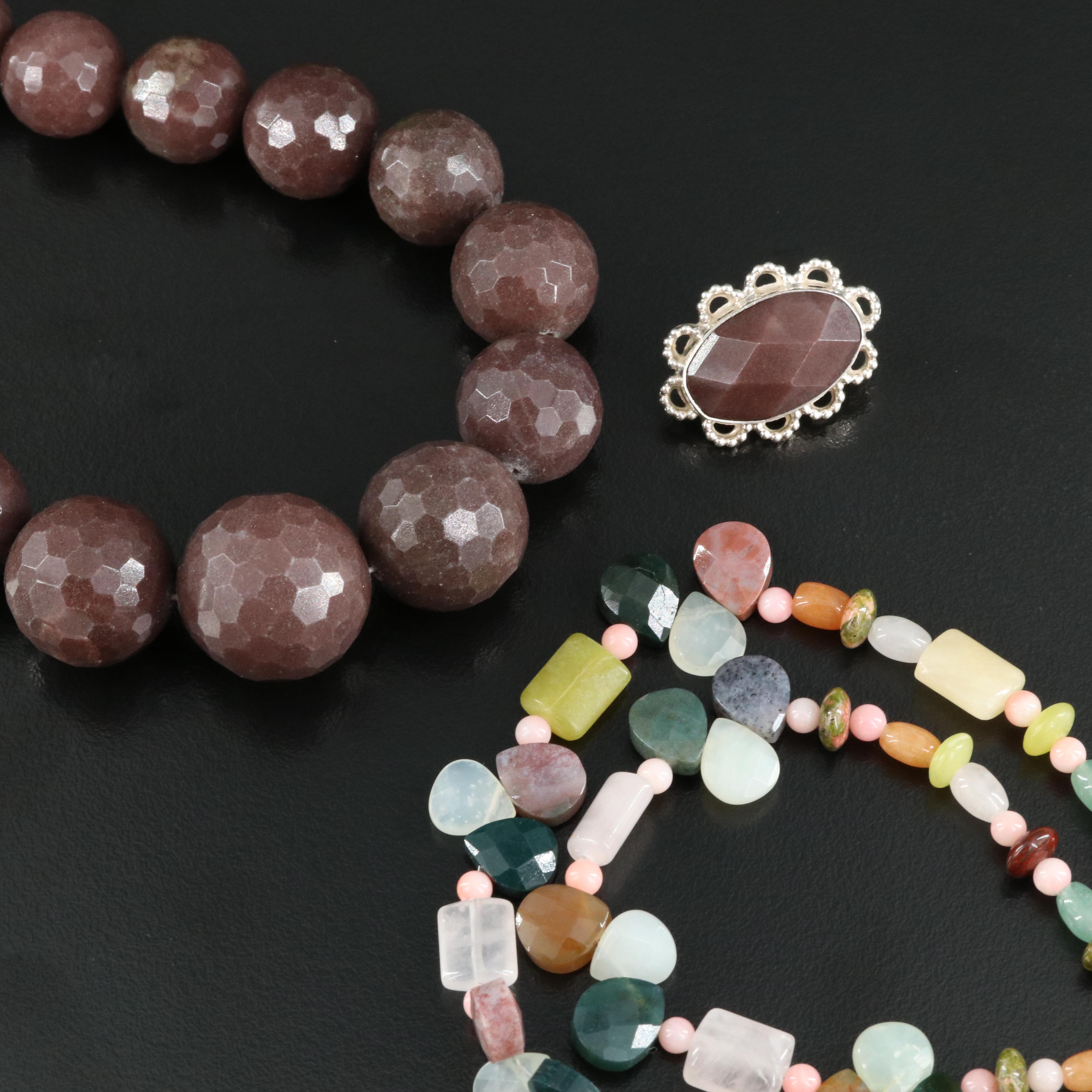 Desert Rose Trading Co. Sterling Necklaces and Earrings