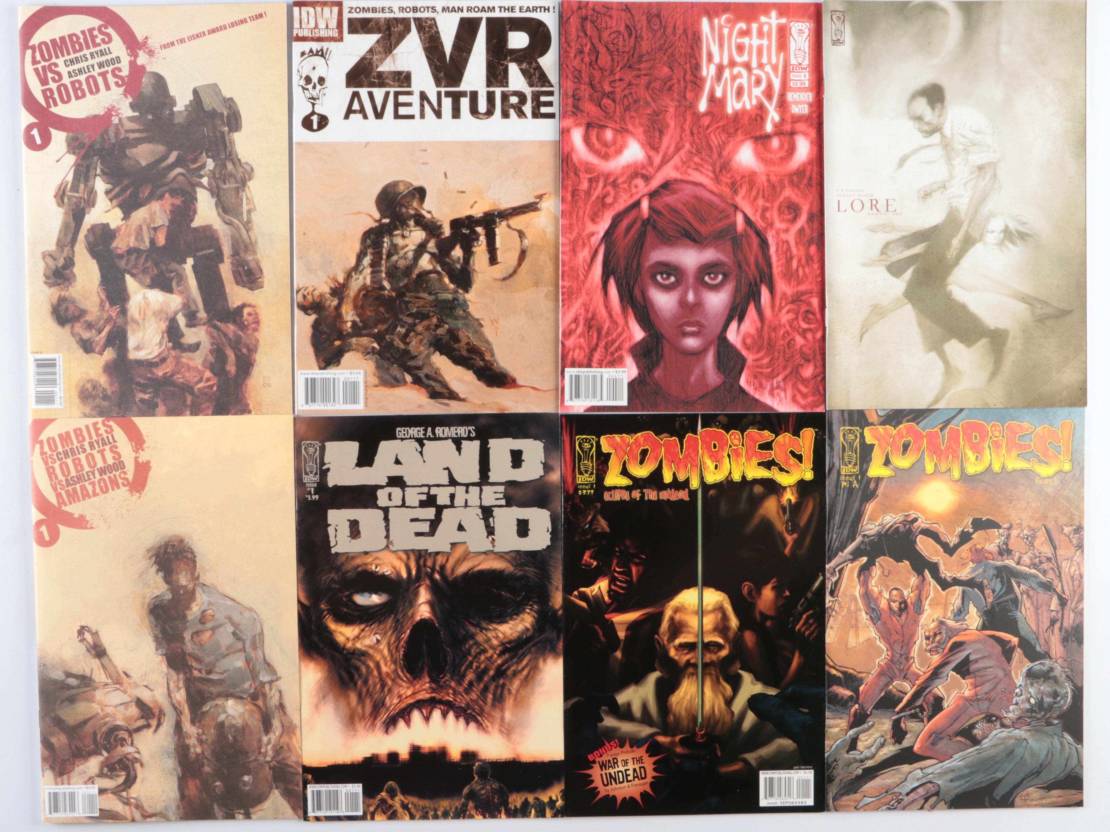 Modern Age Ashley Wood Signed "D'airain Aventure" with Mor Comic Books