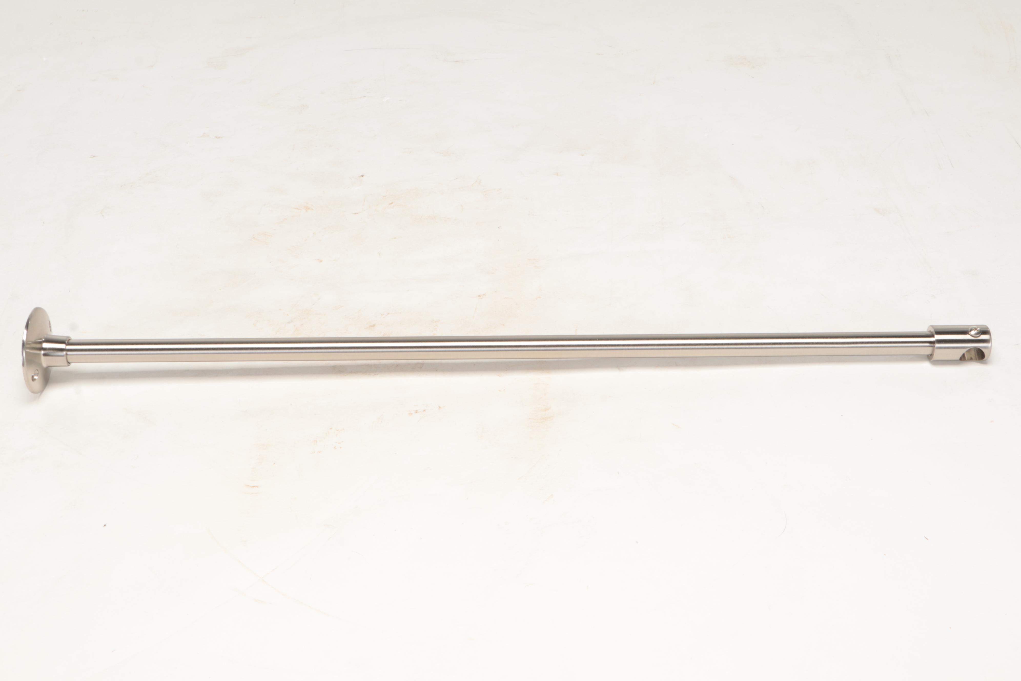 12" Rainfall Showerhead With OD Shower Riser Support and Swivel Body Spray