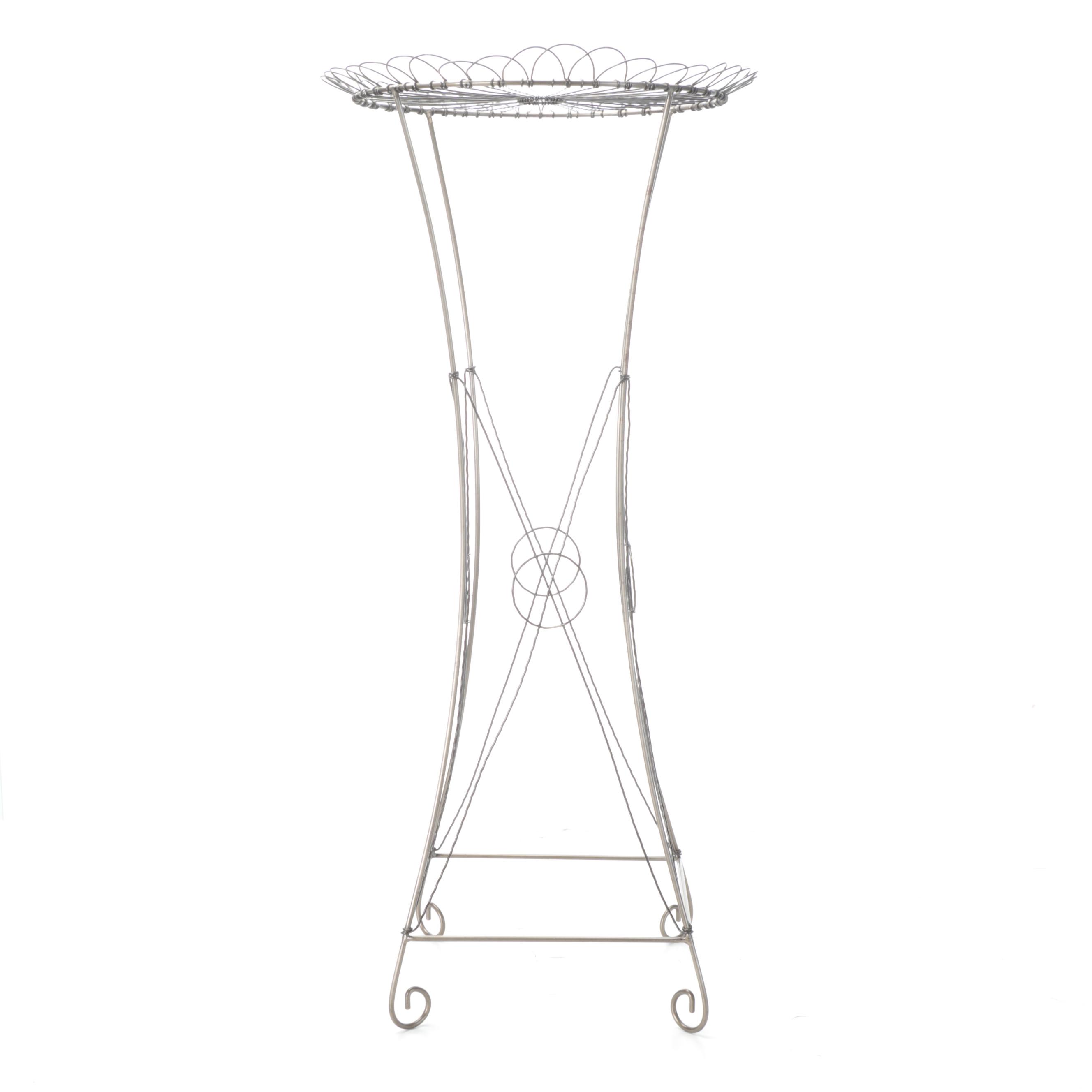 Wirework Plant Stand