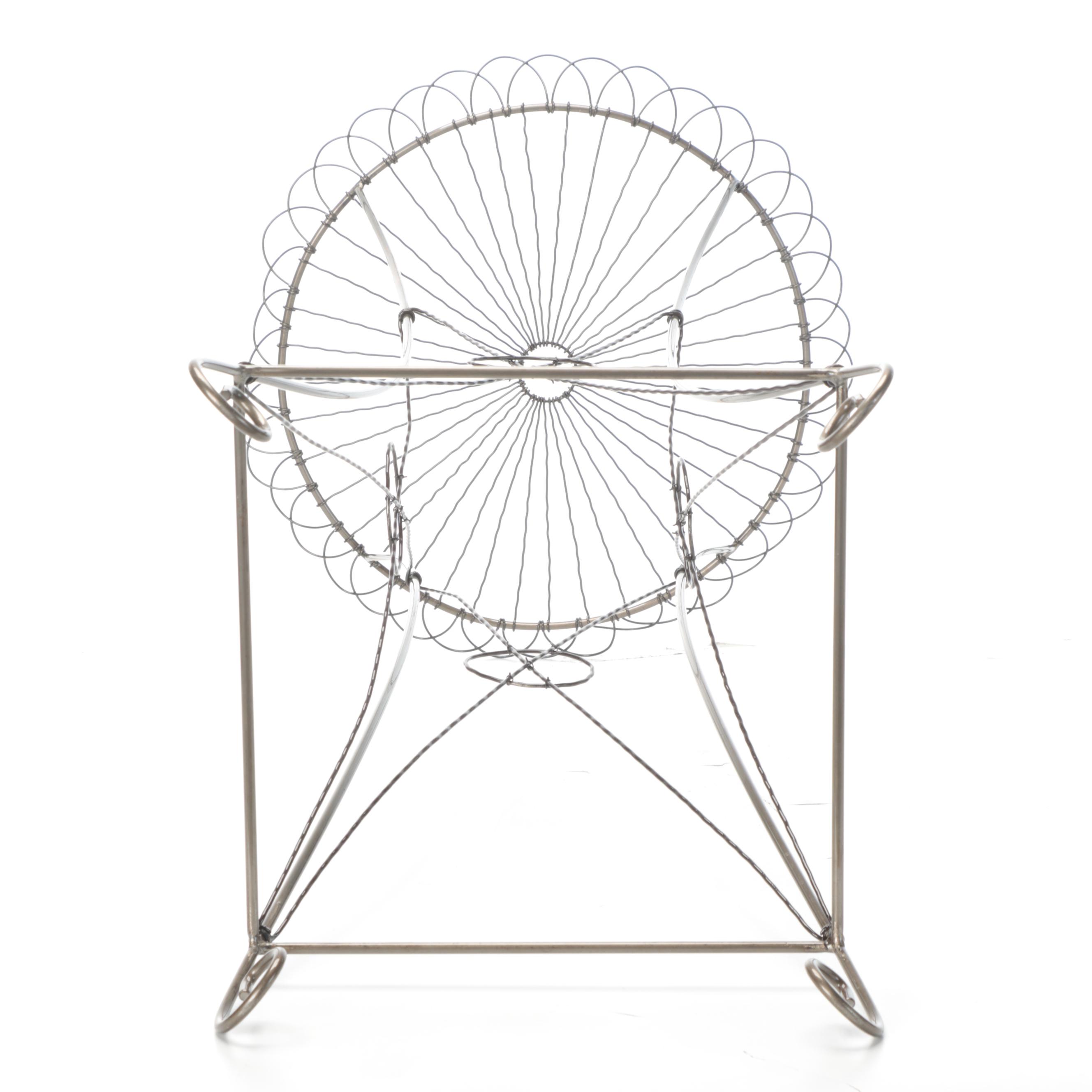 Wirework Plant Stand