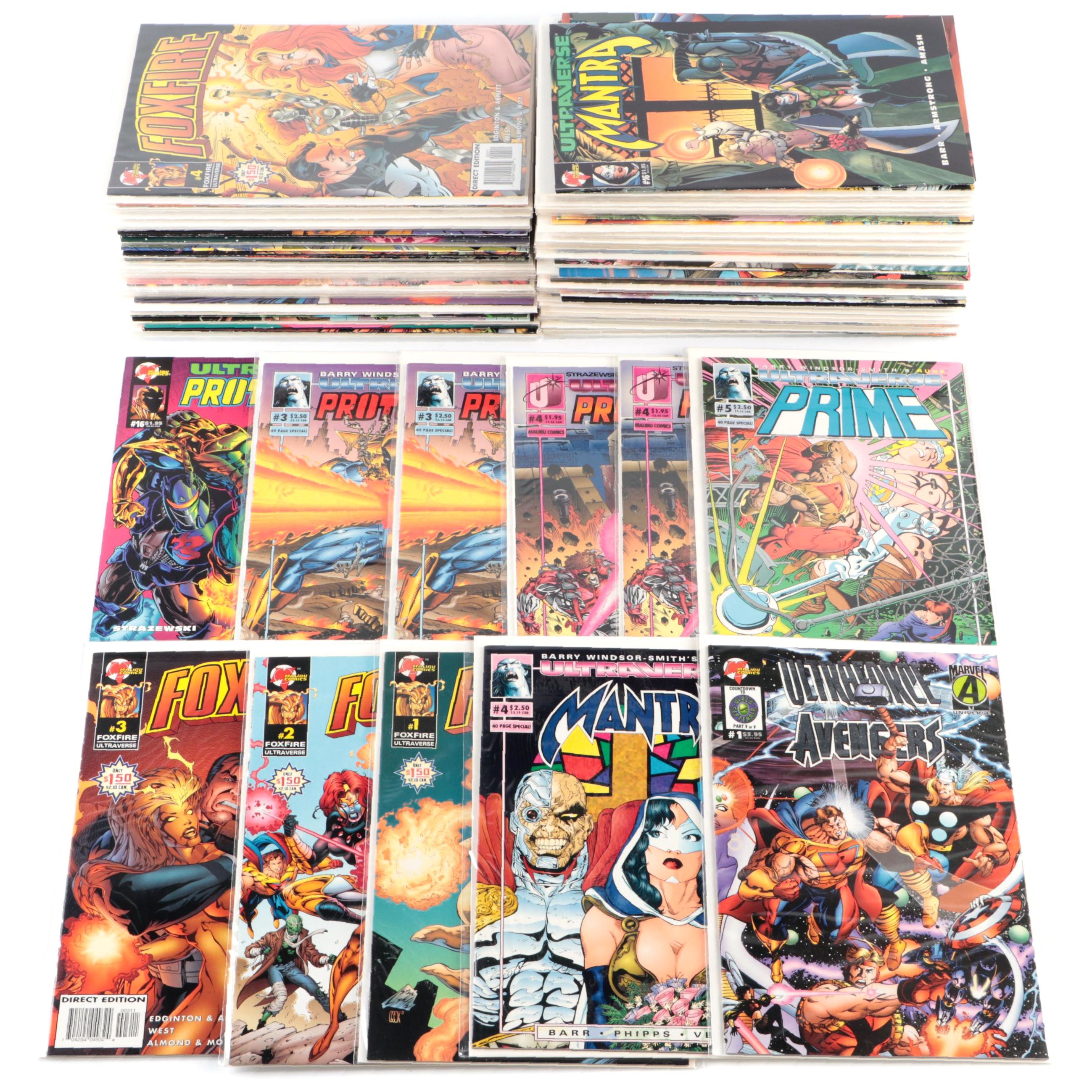Modern Age "Mantra", "Ultraverse Avengers", "Prime", and More Comic Books