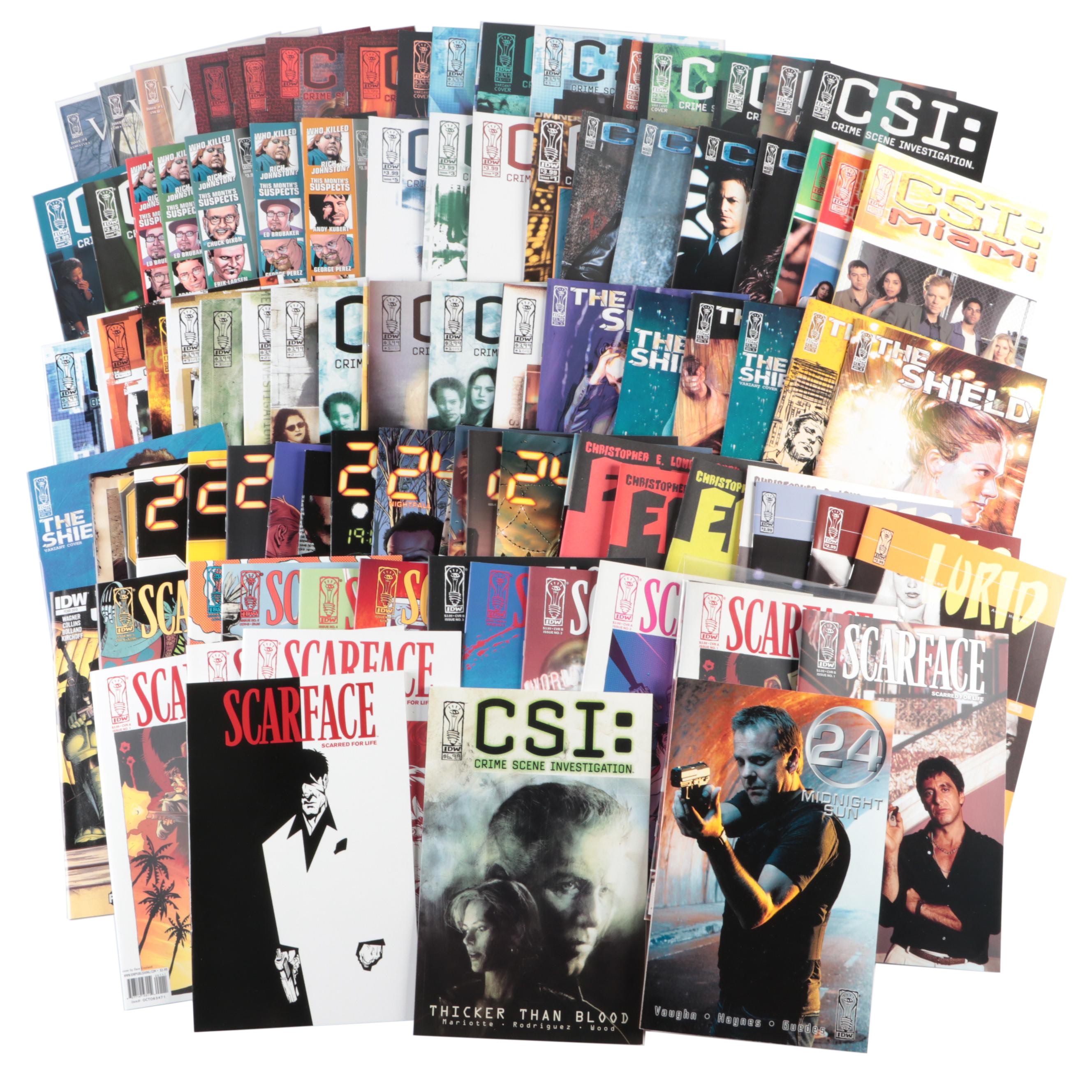 Modern Age "24 Midnight Sun", "CSI", "Scarface" and More Comic Books