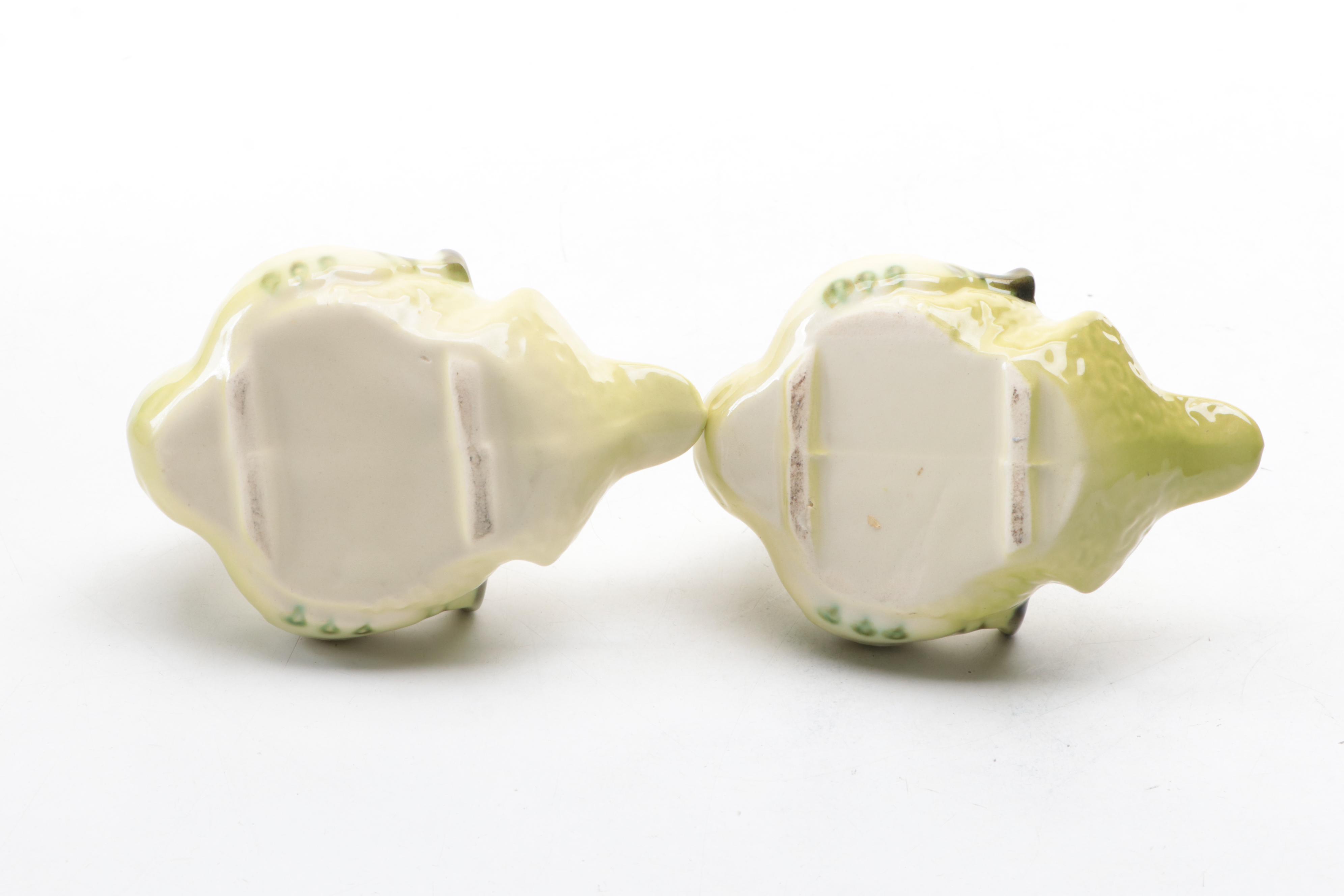 Hull Pottery Swan Centerpiece Bowl With Cygnet Accent Bowls