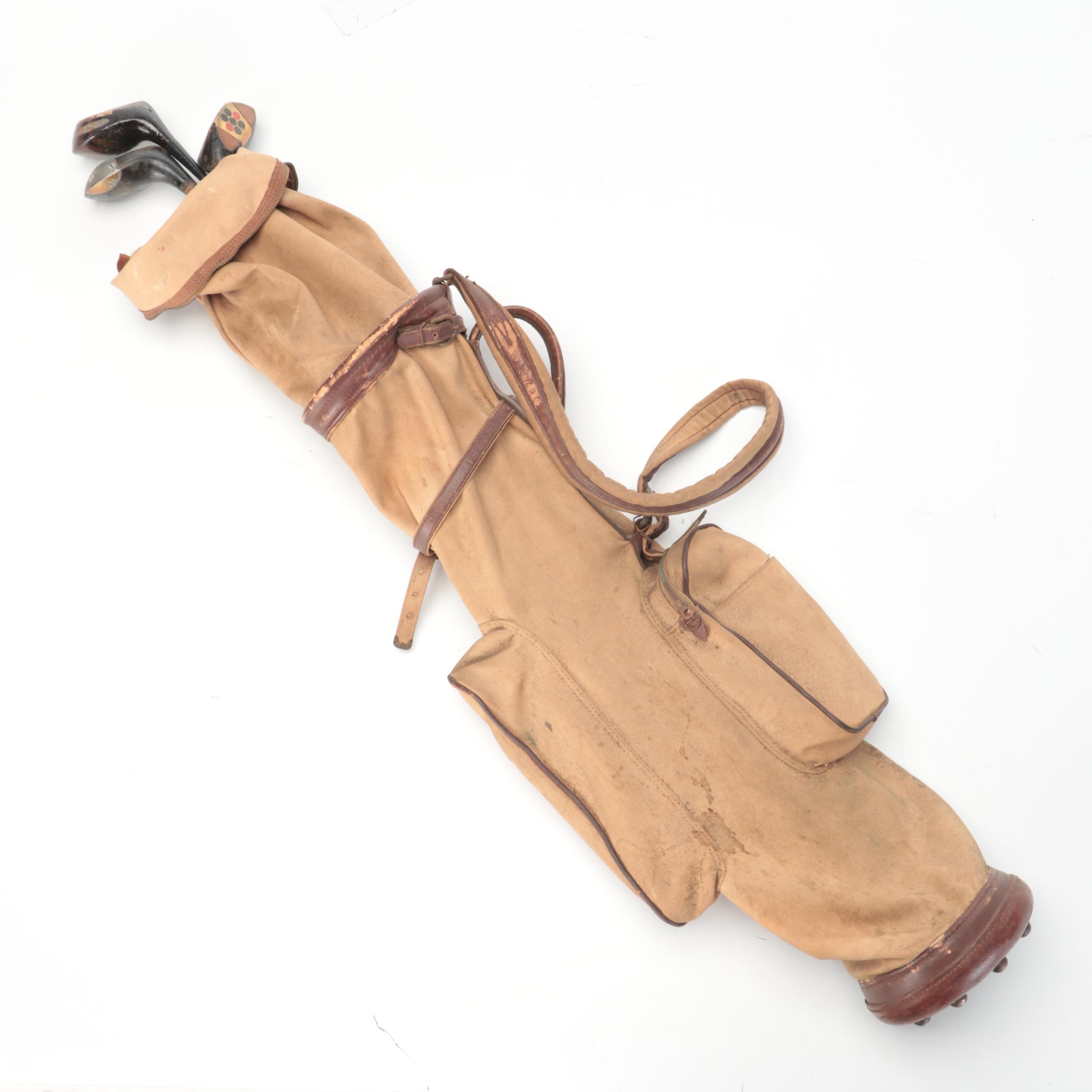 Vintage Wilson Hol-Hi Model Golf Clubs