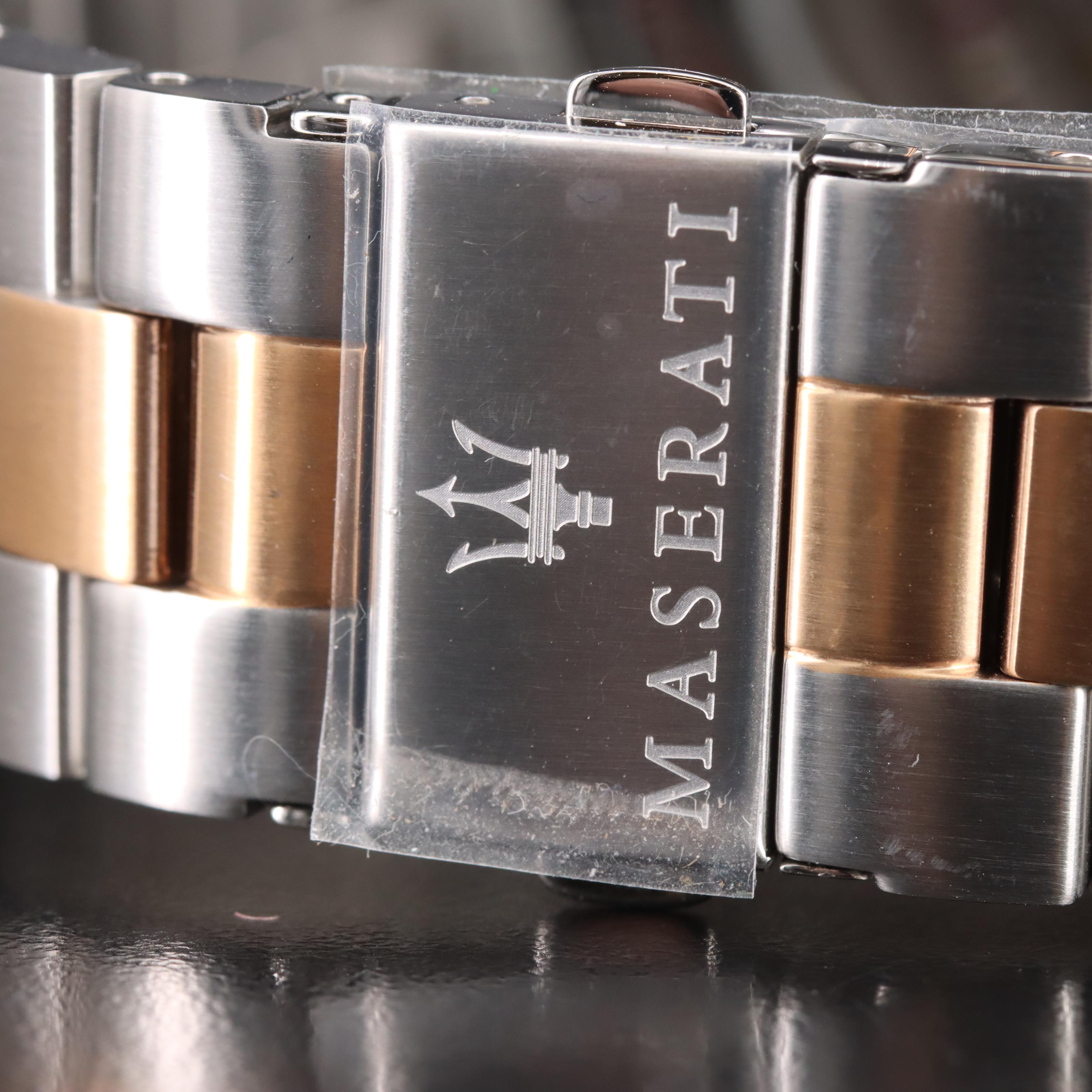 Maserati Skeletonized Automatic Watch