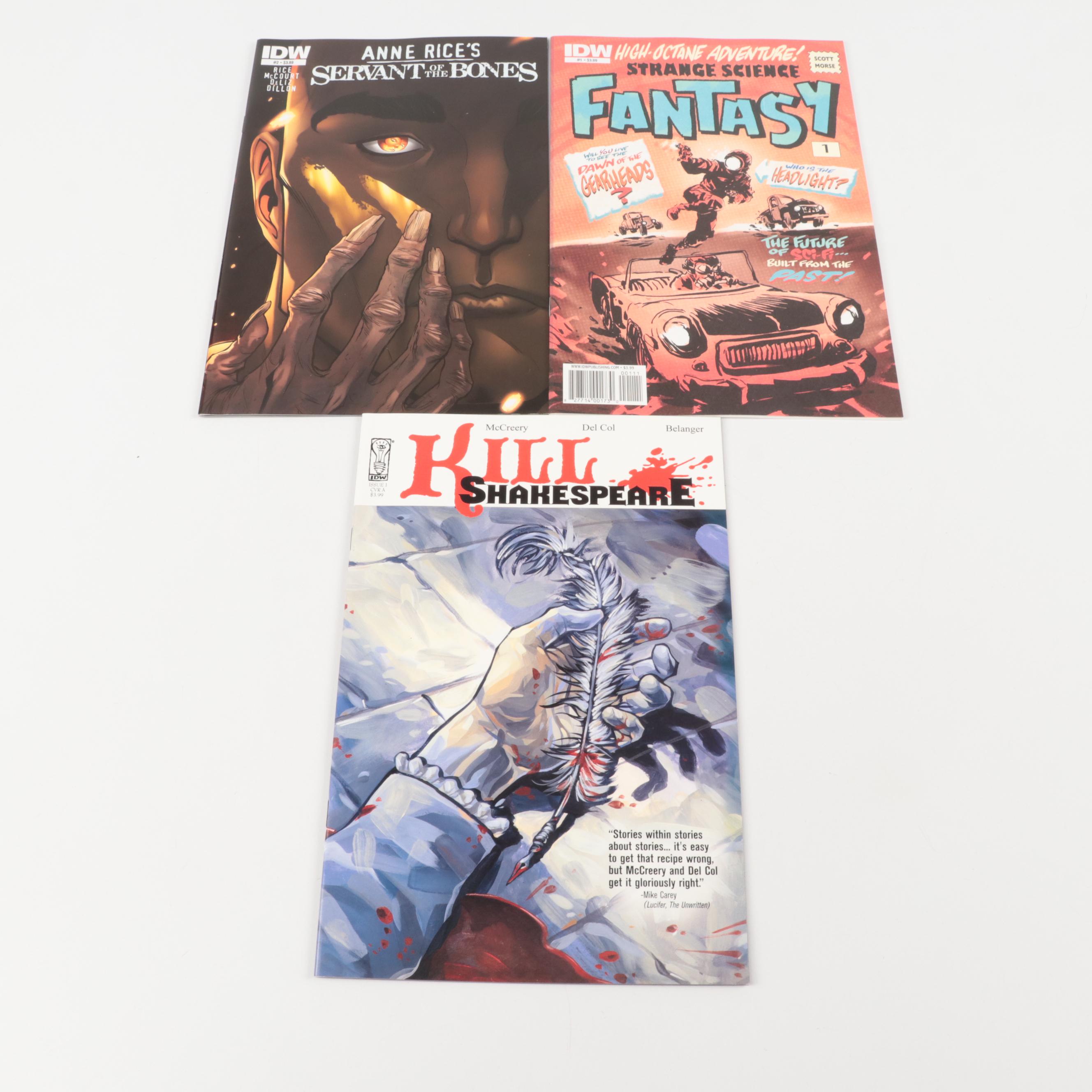 Modern Age "Strange Science Fantasy", "Servant of the Bones", and More Comics