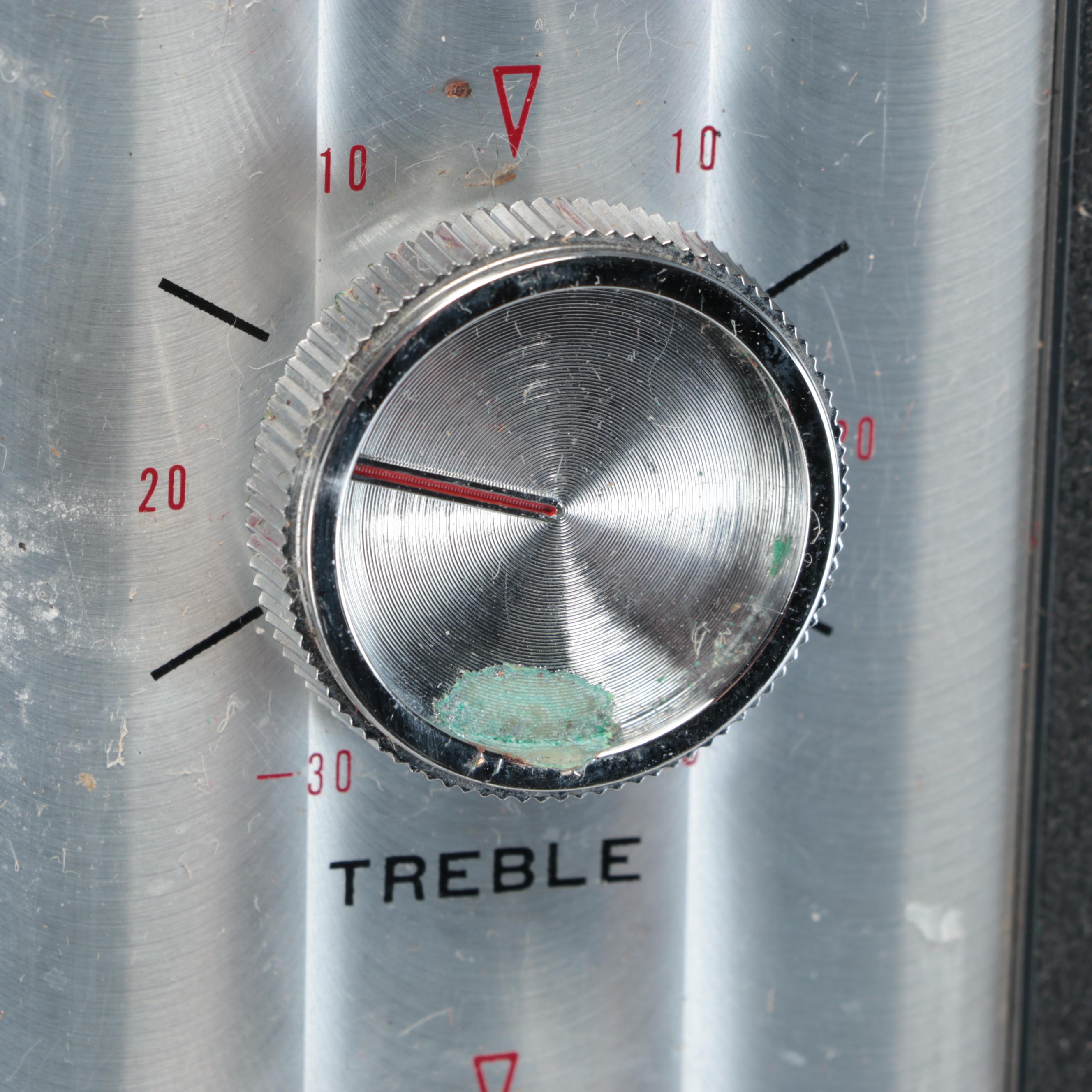 Decca Stereophonic Radio and Garrard Combination Record Player With Loudspeakers