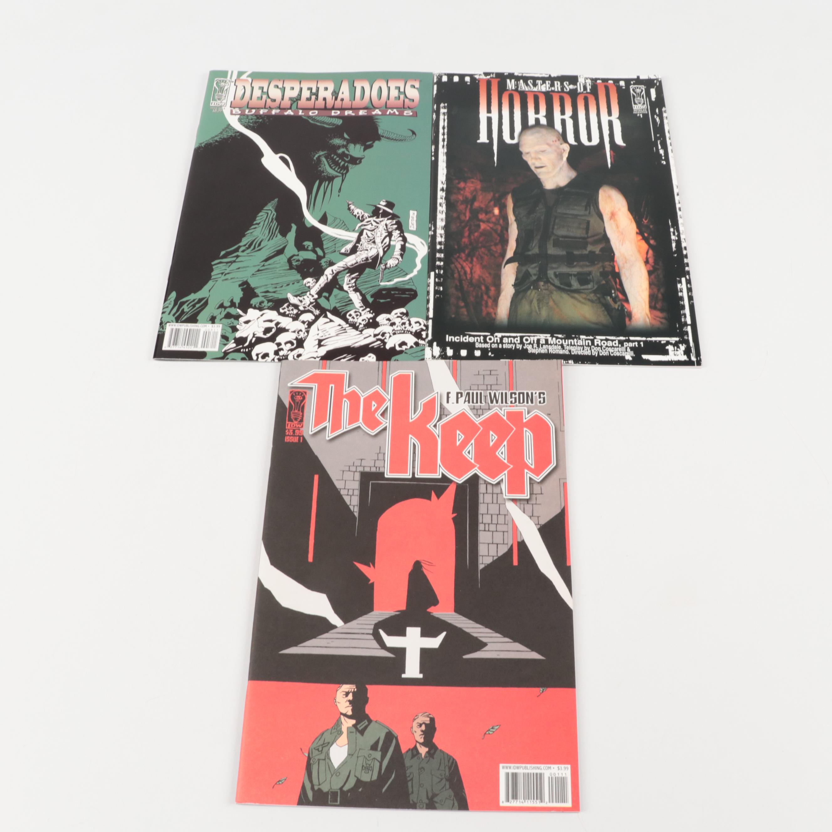 Modern Age "Desperadoes Buffalo Dreams", "Master of Horror", and More Comics