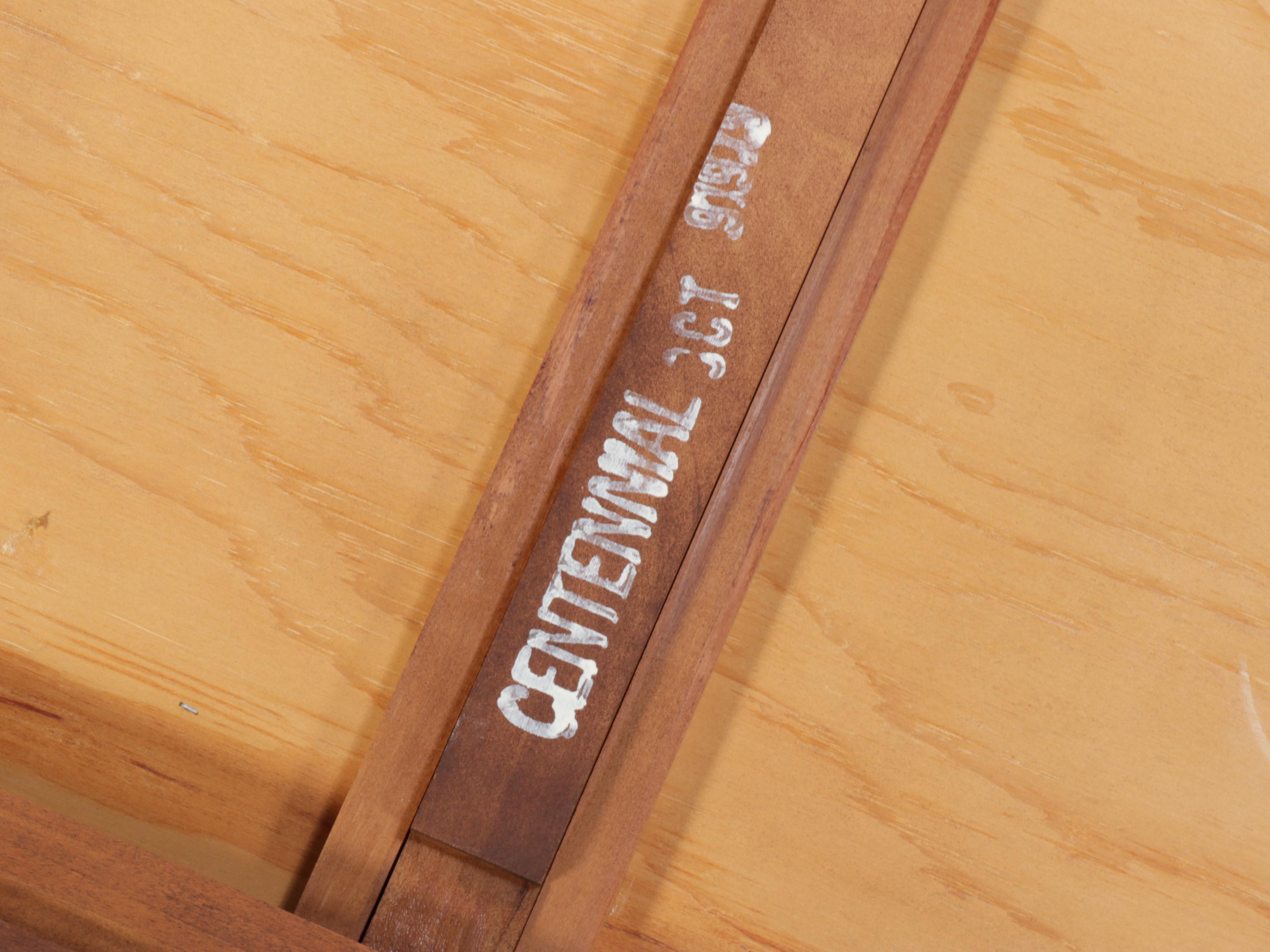 Statton Queen Anne Style Cherry Writing Desk with Armchair