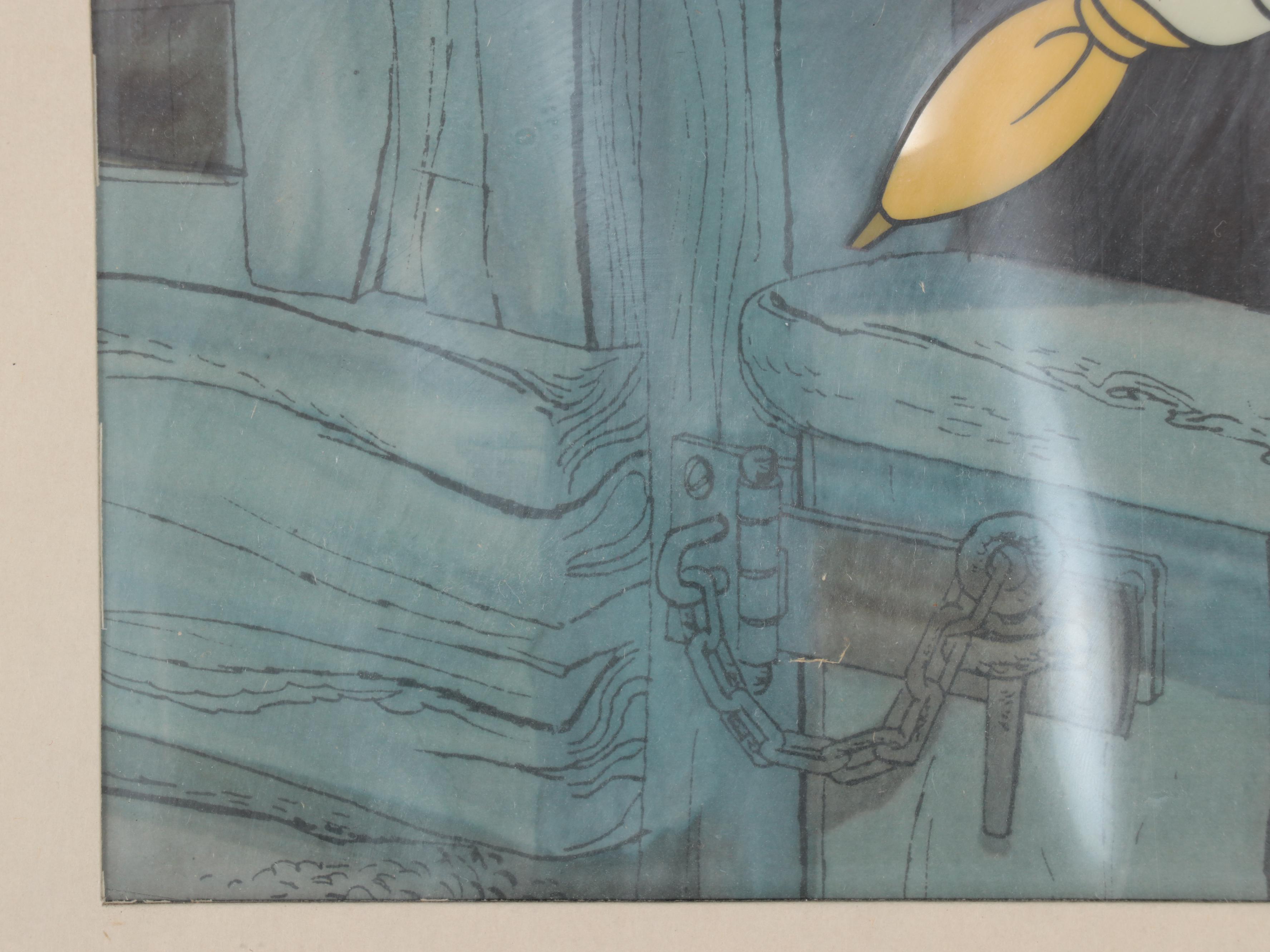 Disney Jiminy Cricket Production Cel, Circa 1960