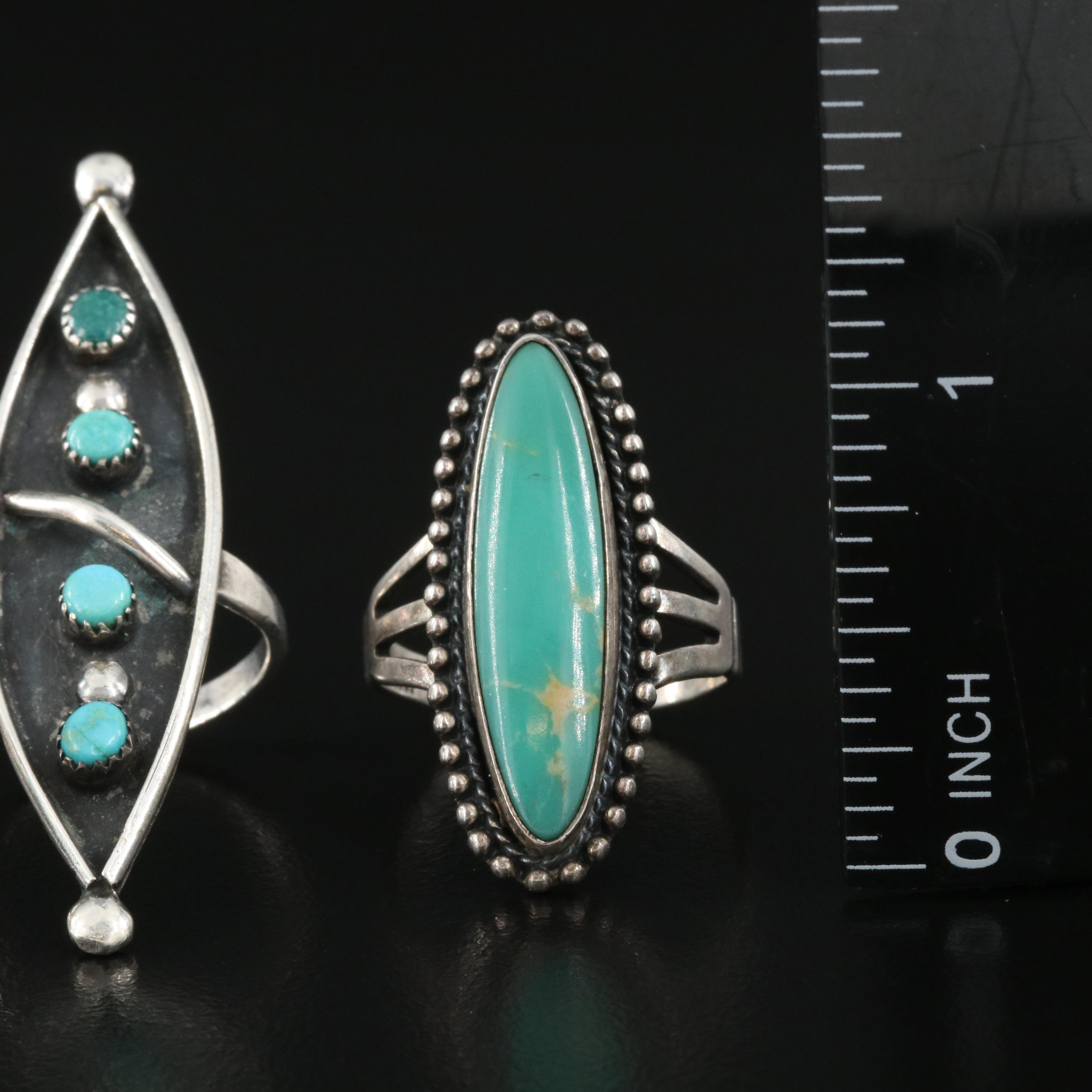 Sterling Turquoise Rings